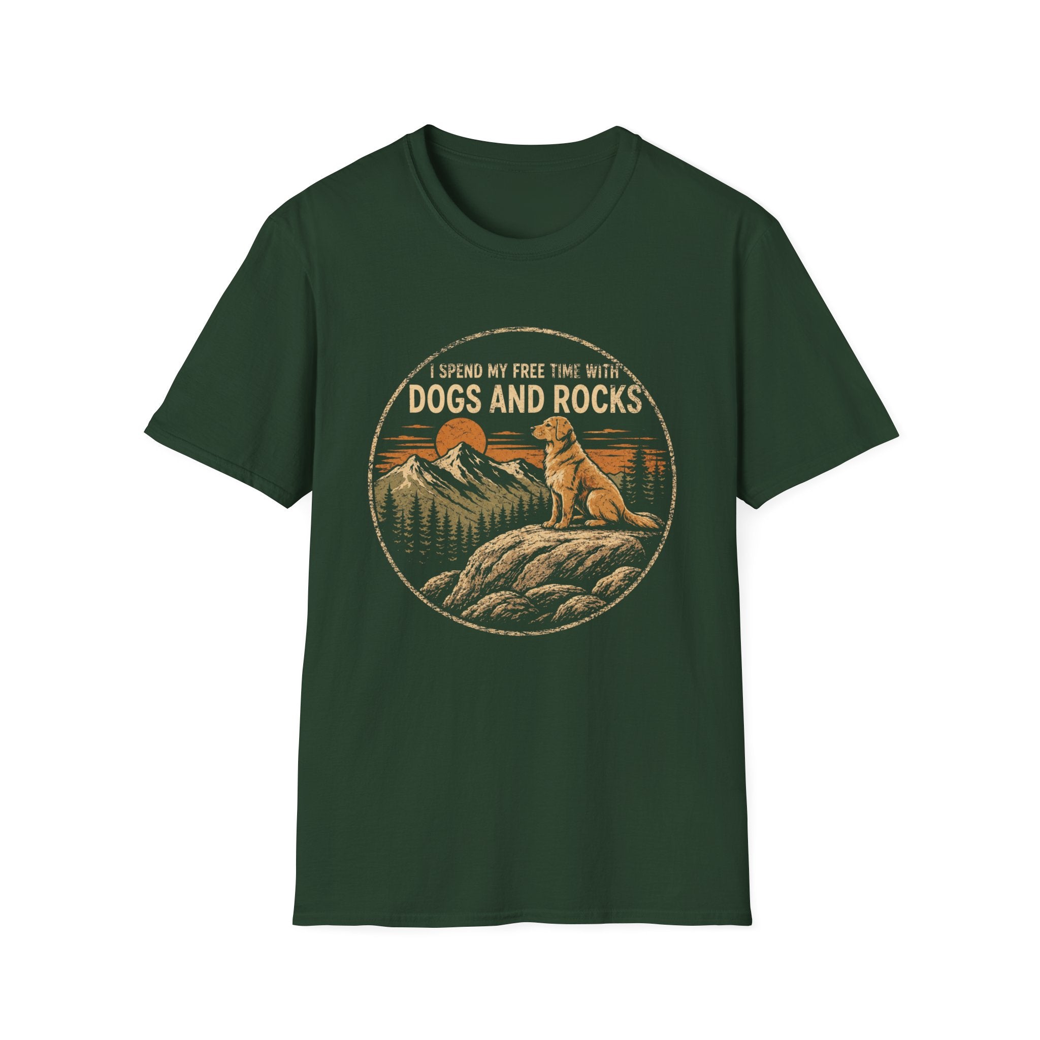 Dogs And Rocks Society T-Shirt