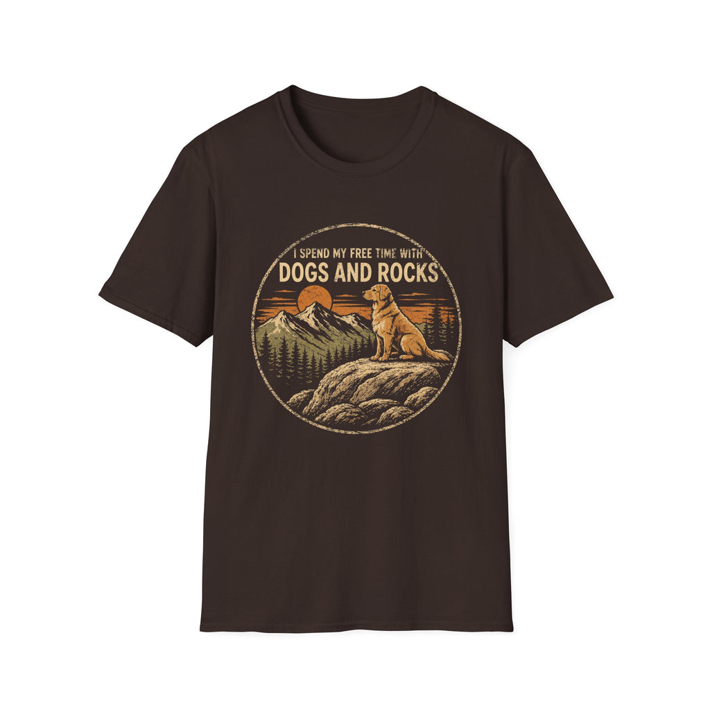 Dogs And Rocks Society T-Shirt