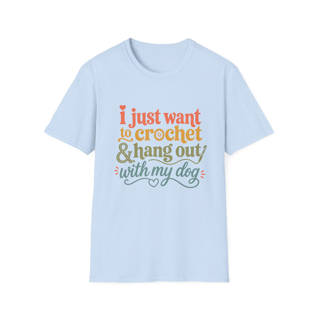 My Dog & My Crochet Era T-Shirt