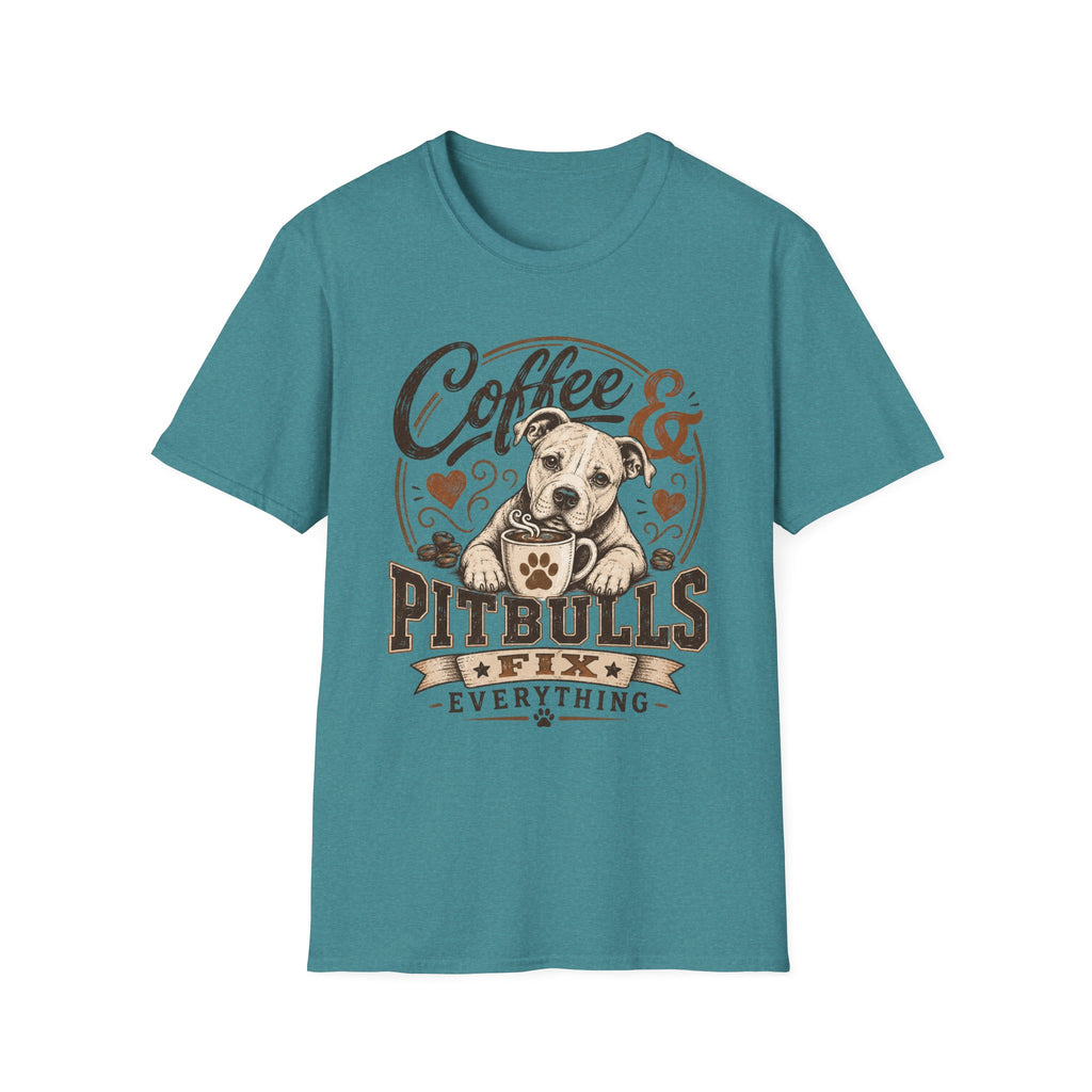 Coffee & Pitbulls T-Shirt