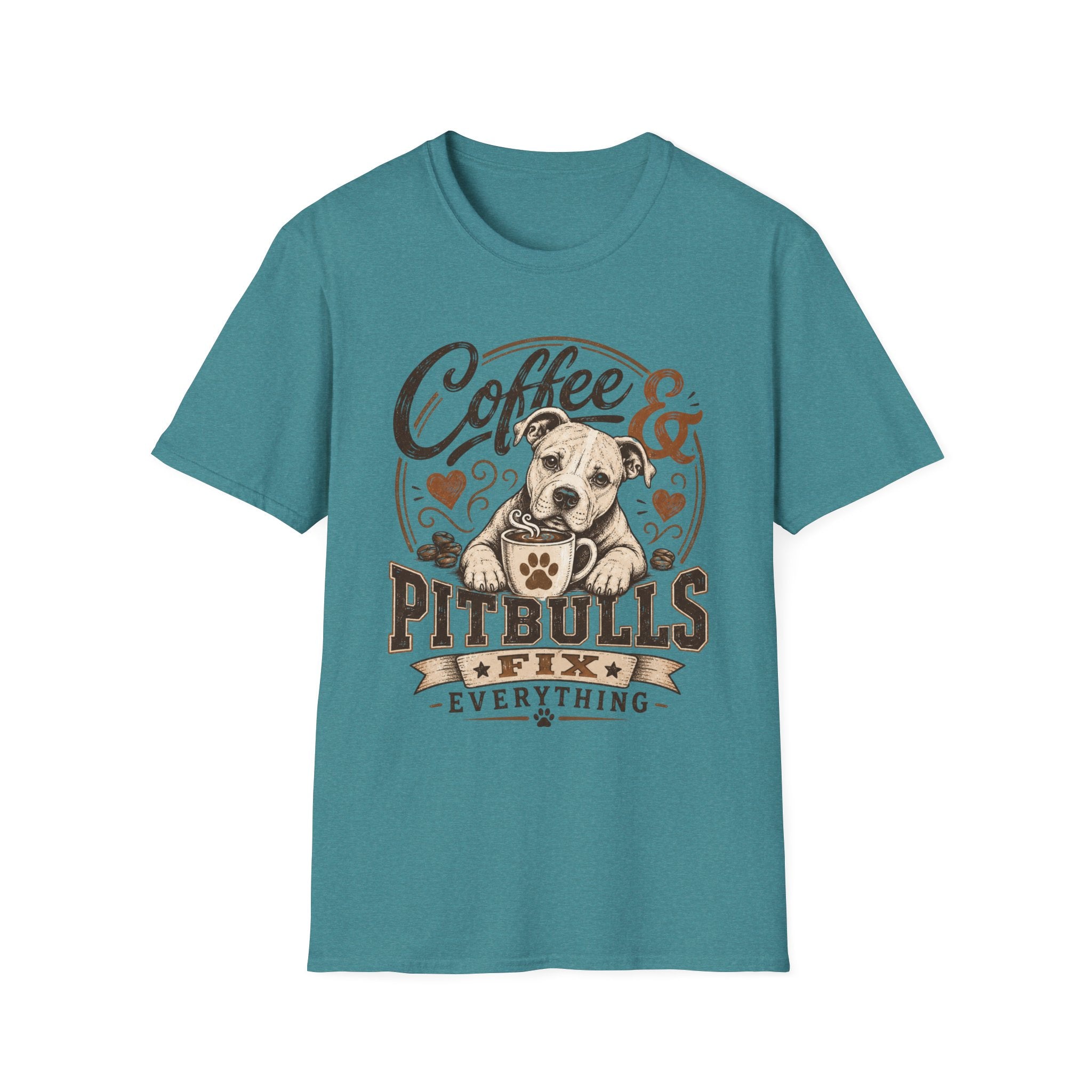 Coffee & Pitbulls T-Shirt