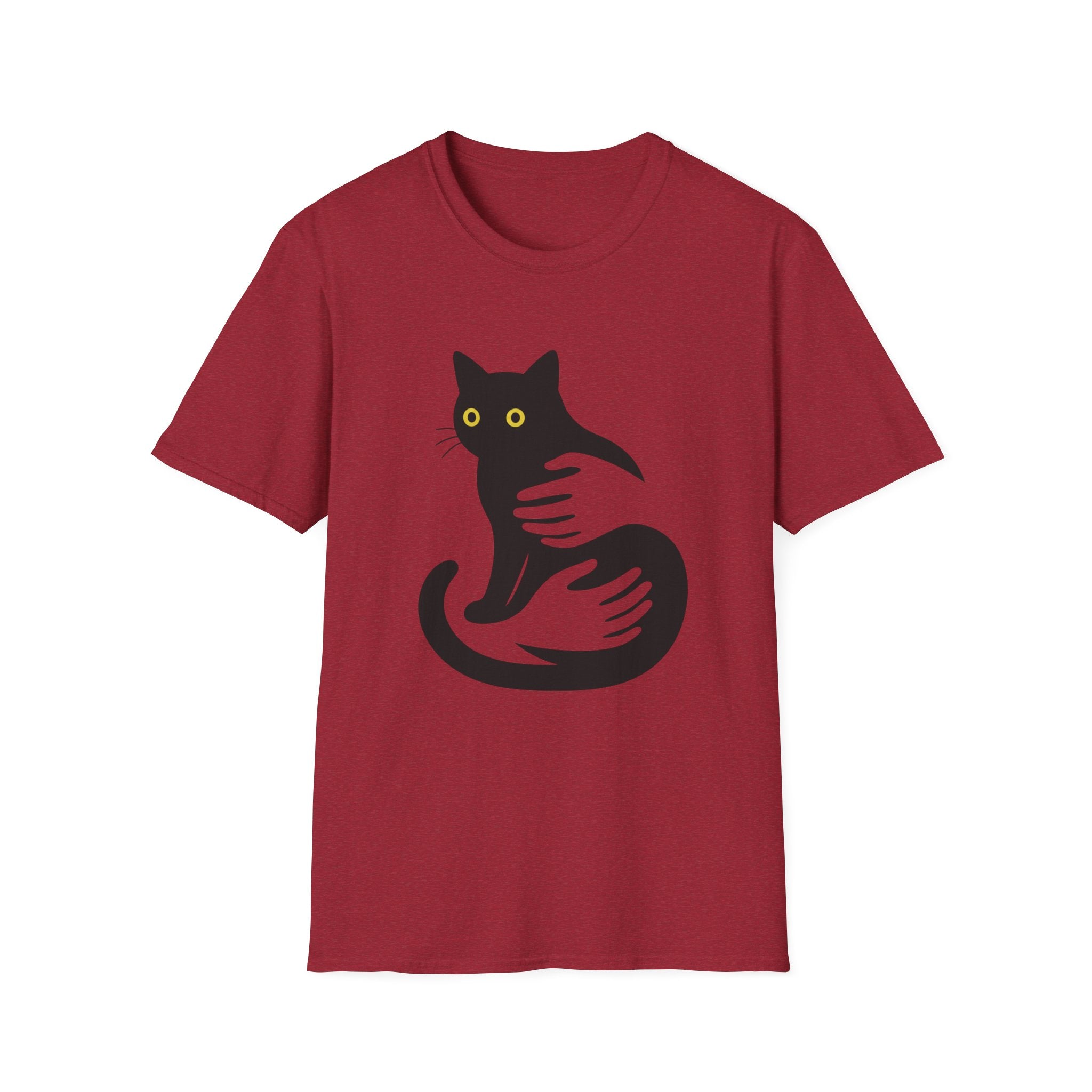 Midnight Cat Hug T-Shirt