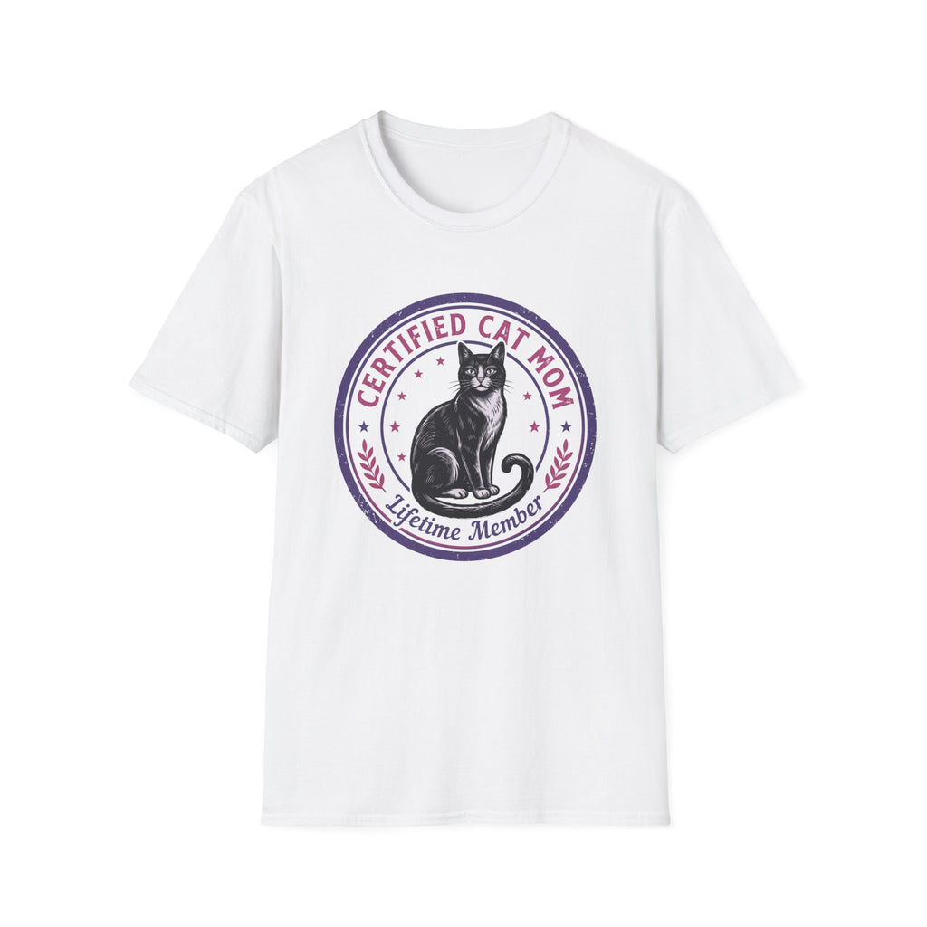 Certified Cat Mom T-Shirt