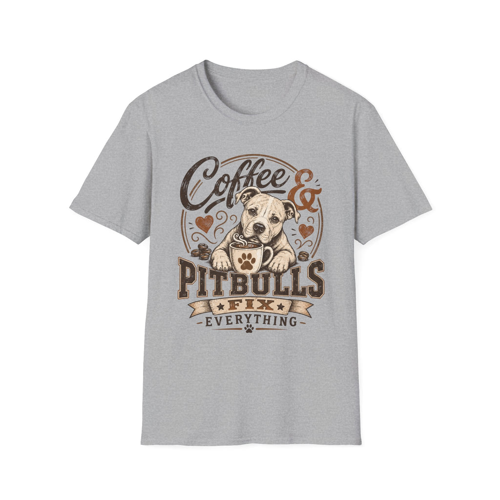 Coffee & Pitbulls T-Shirt