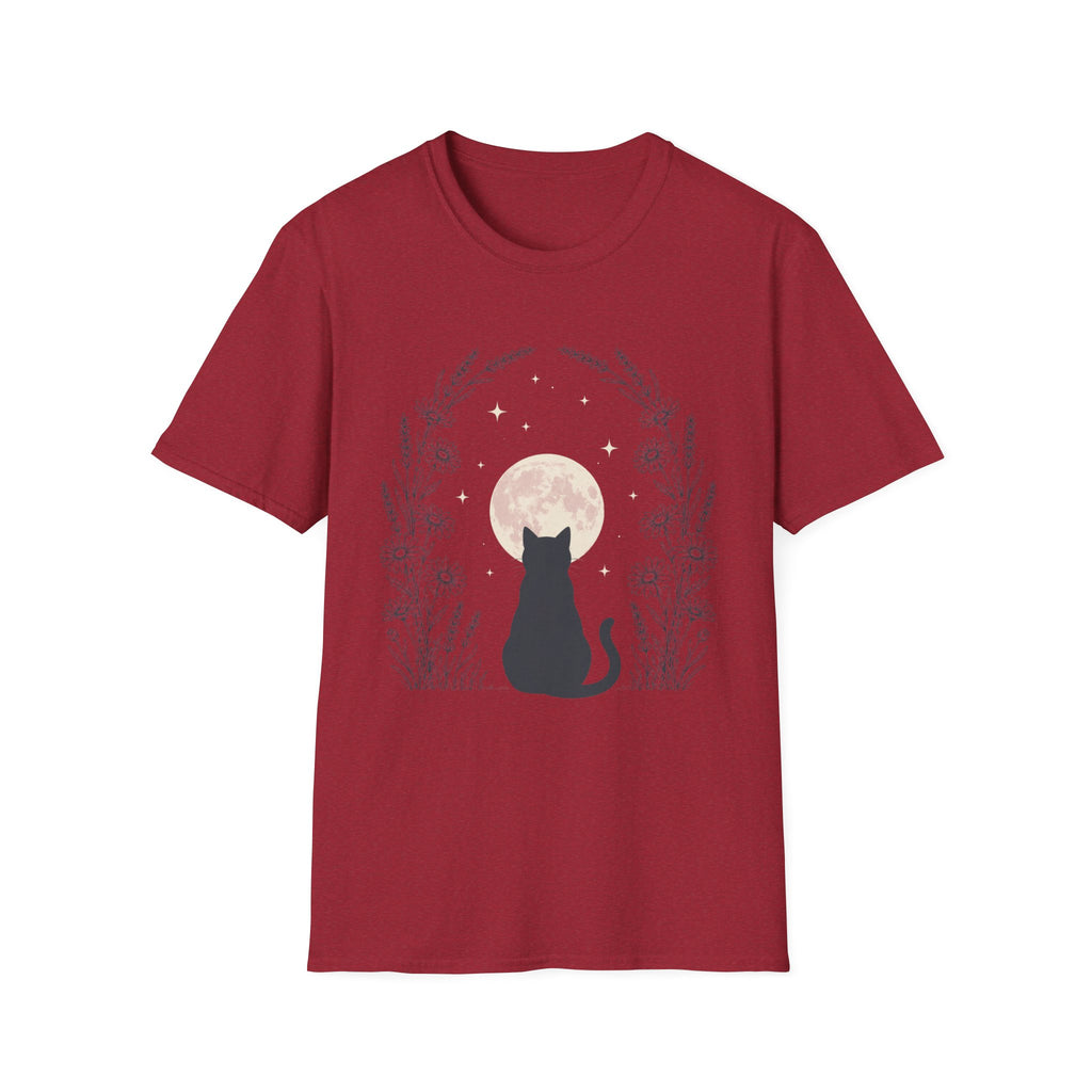 Midnight Moon Cat T-Shirt