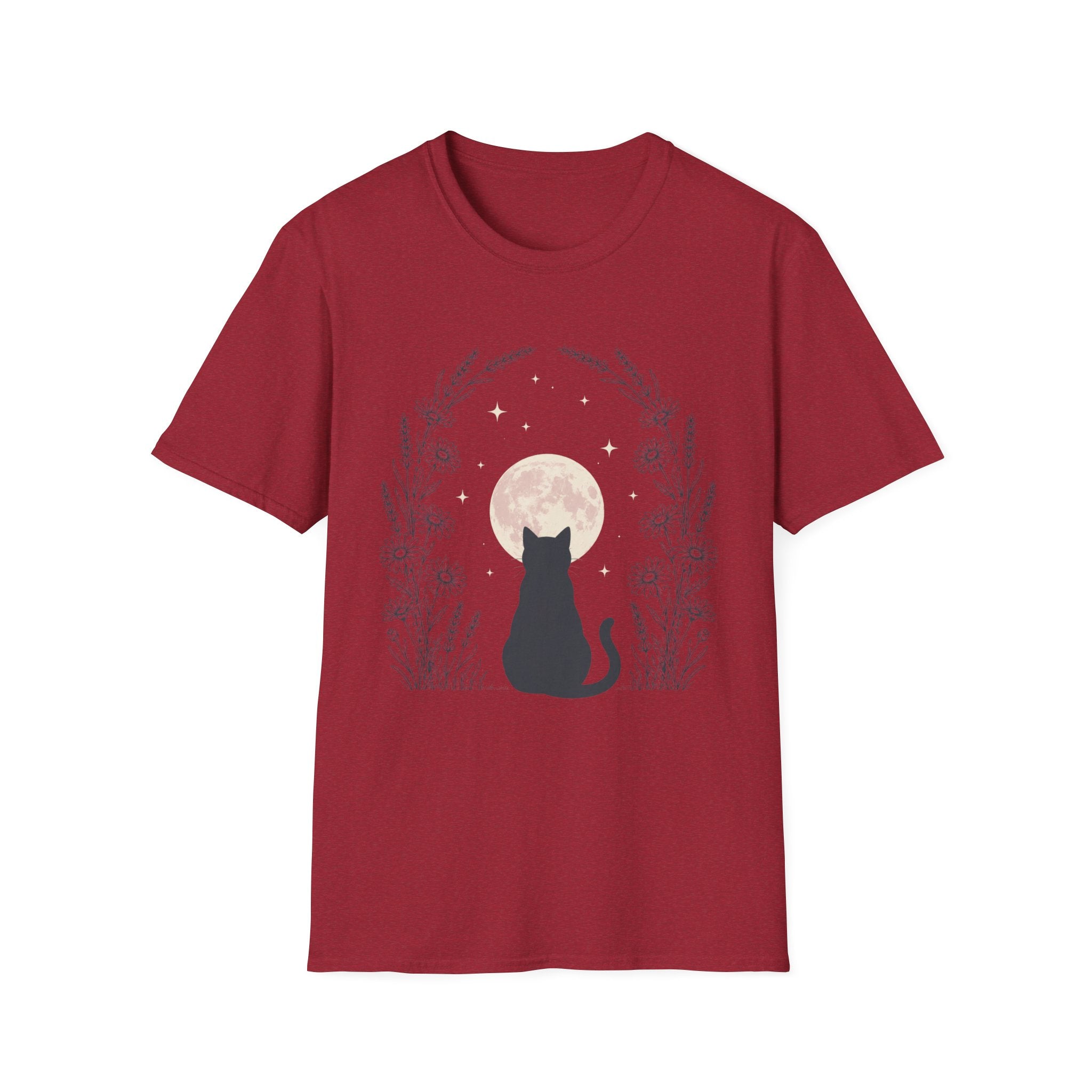 Midnight Moon Cat T-Shirt