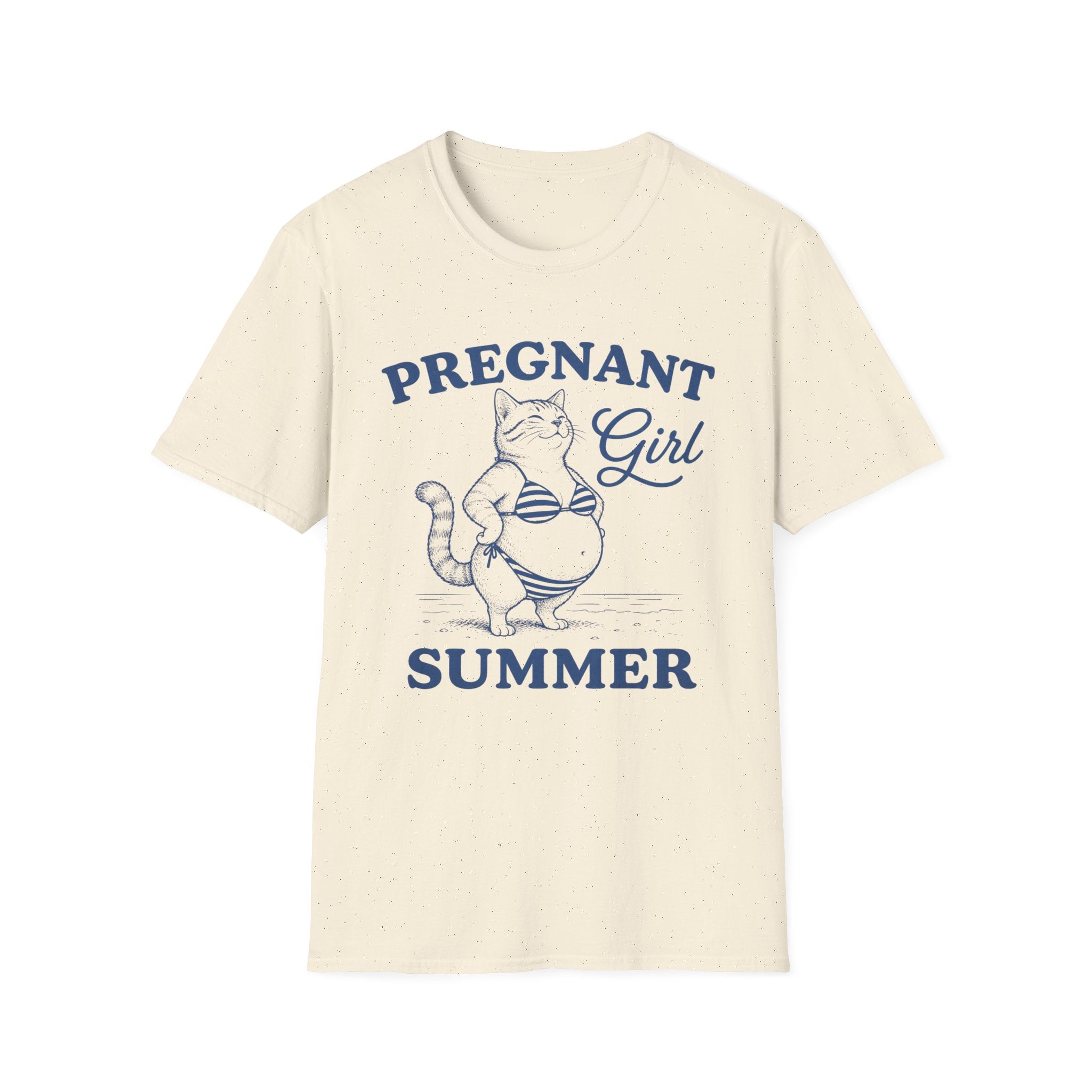 Pregnant Girl Summer T-Shirt