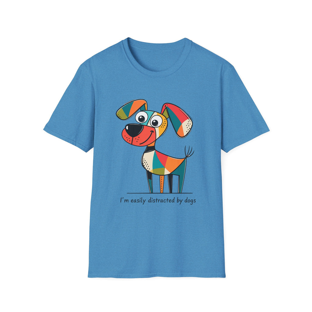 Easily Distracted by Dogs T-Shirt