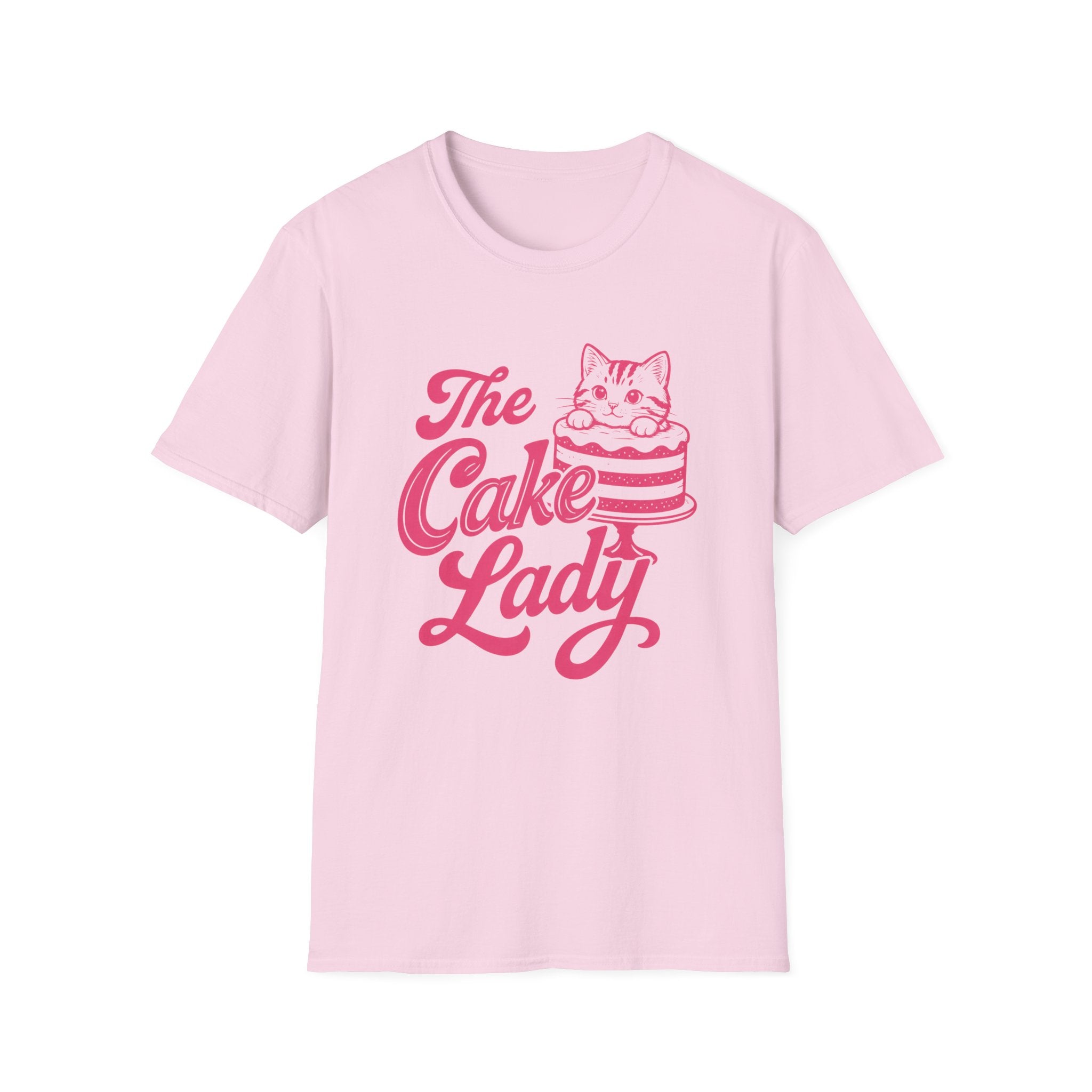 Cake Lady Cat T-Shirt