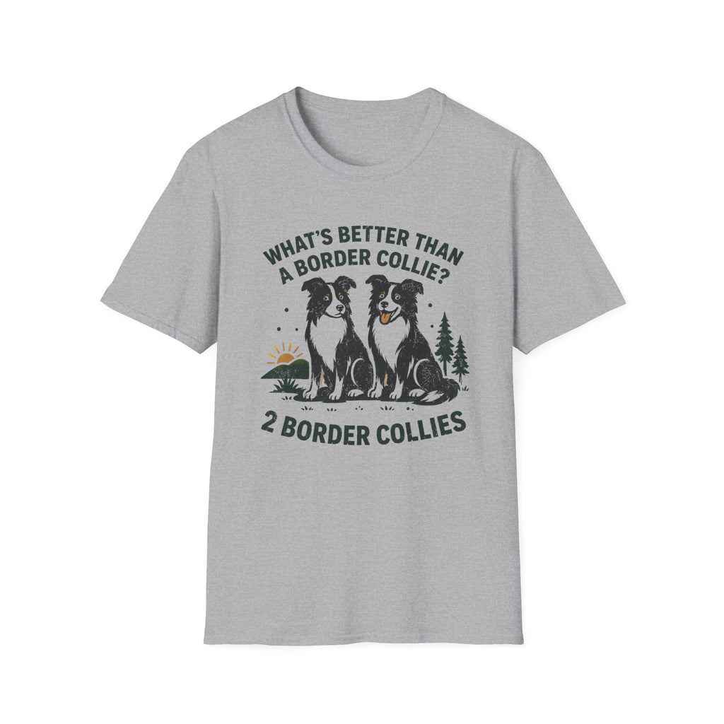 Two Border Collies, Obviously T-Shirt