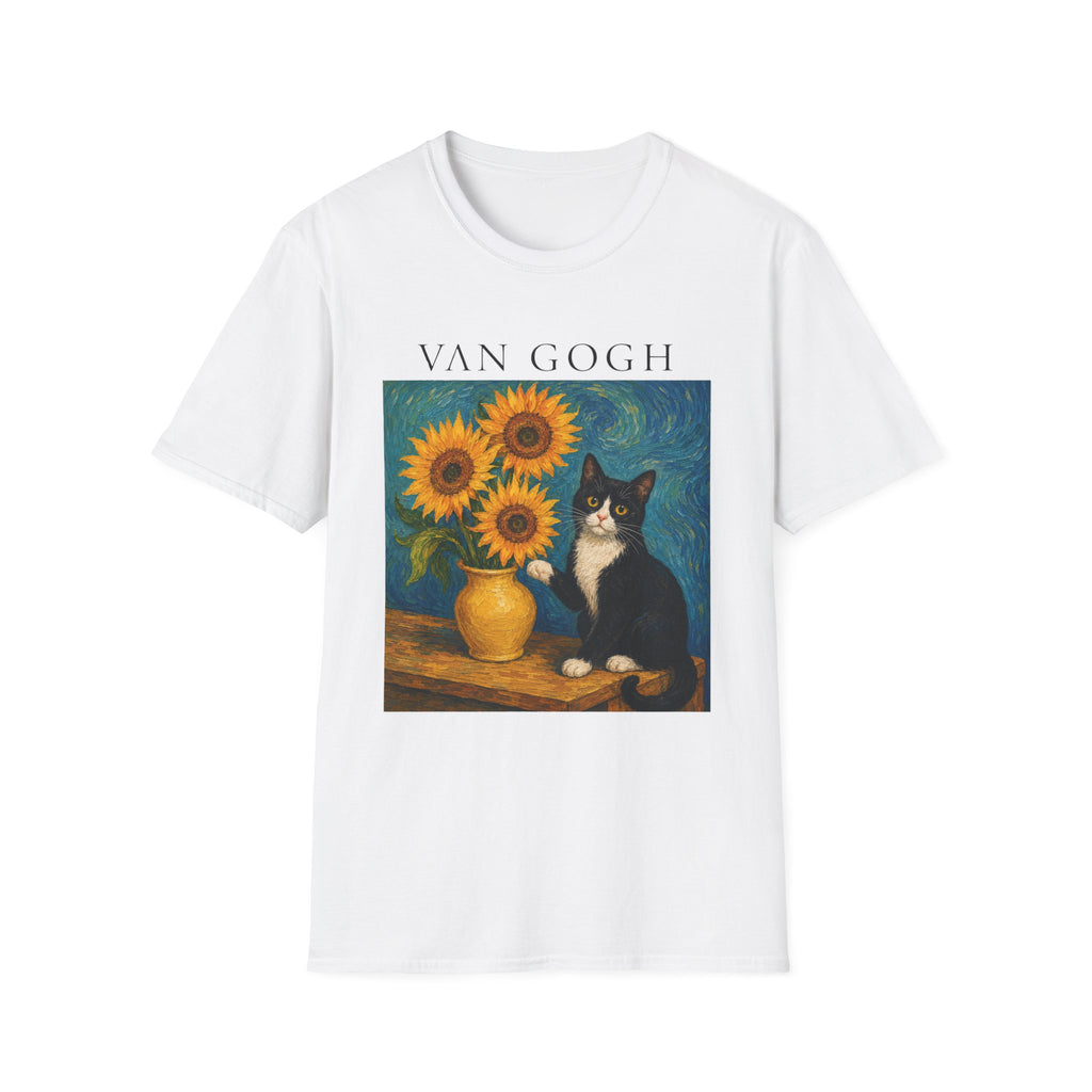 Van Gogh Cat T-Shirt