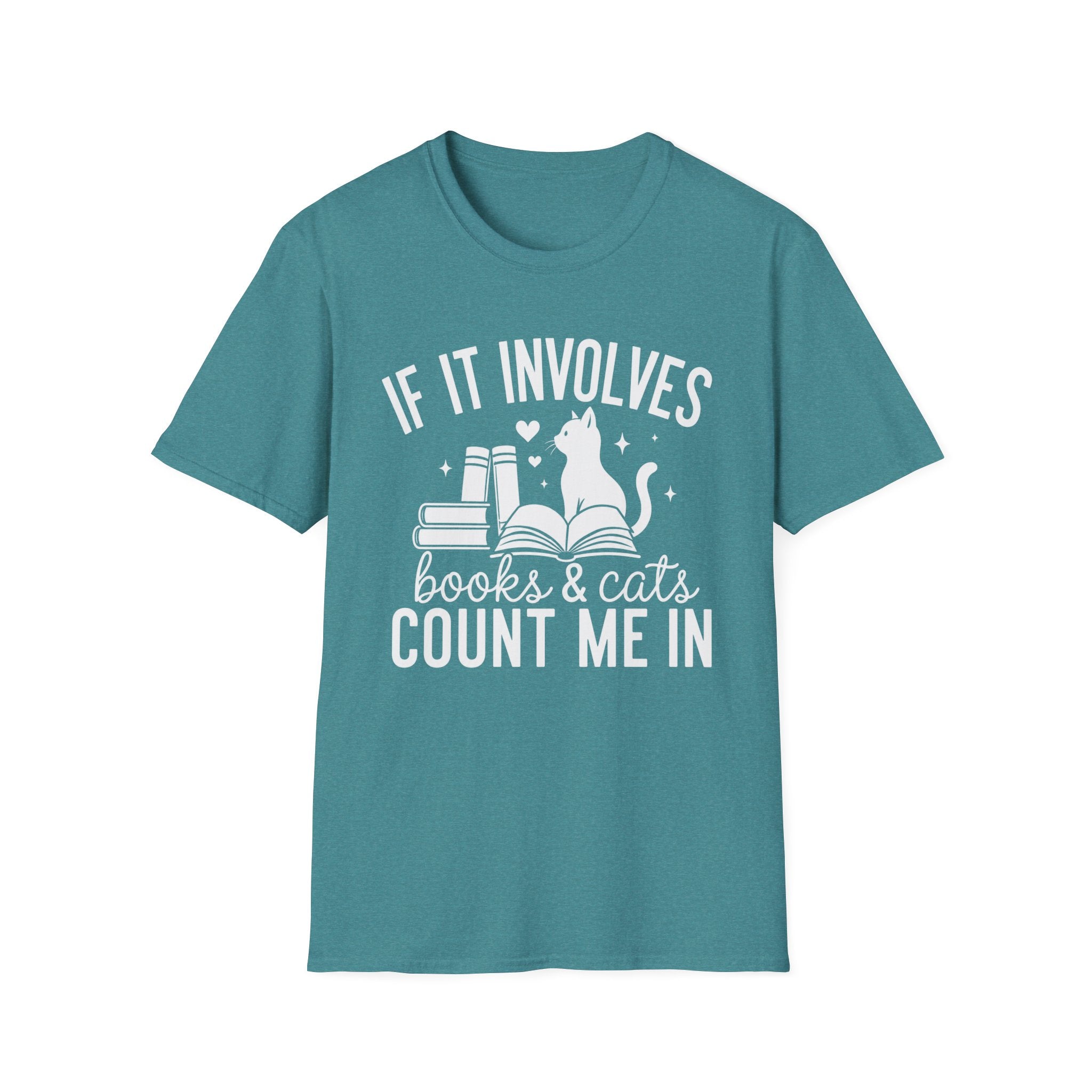 Cat Library Club T-Shirt