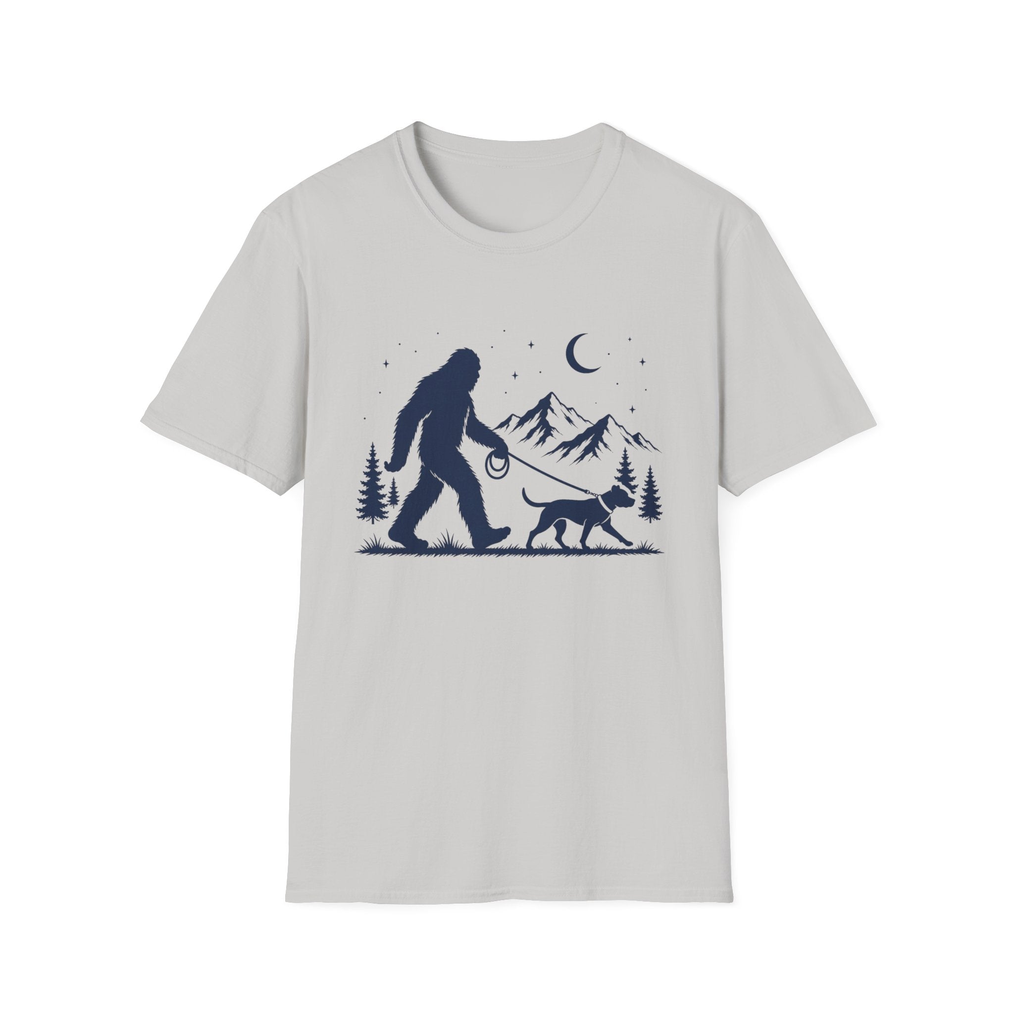 Bigfoot Has A Dog Too T-Shirt