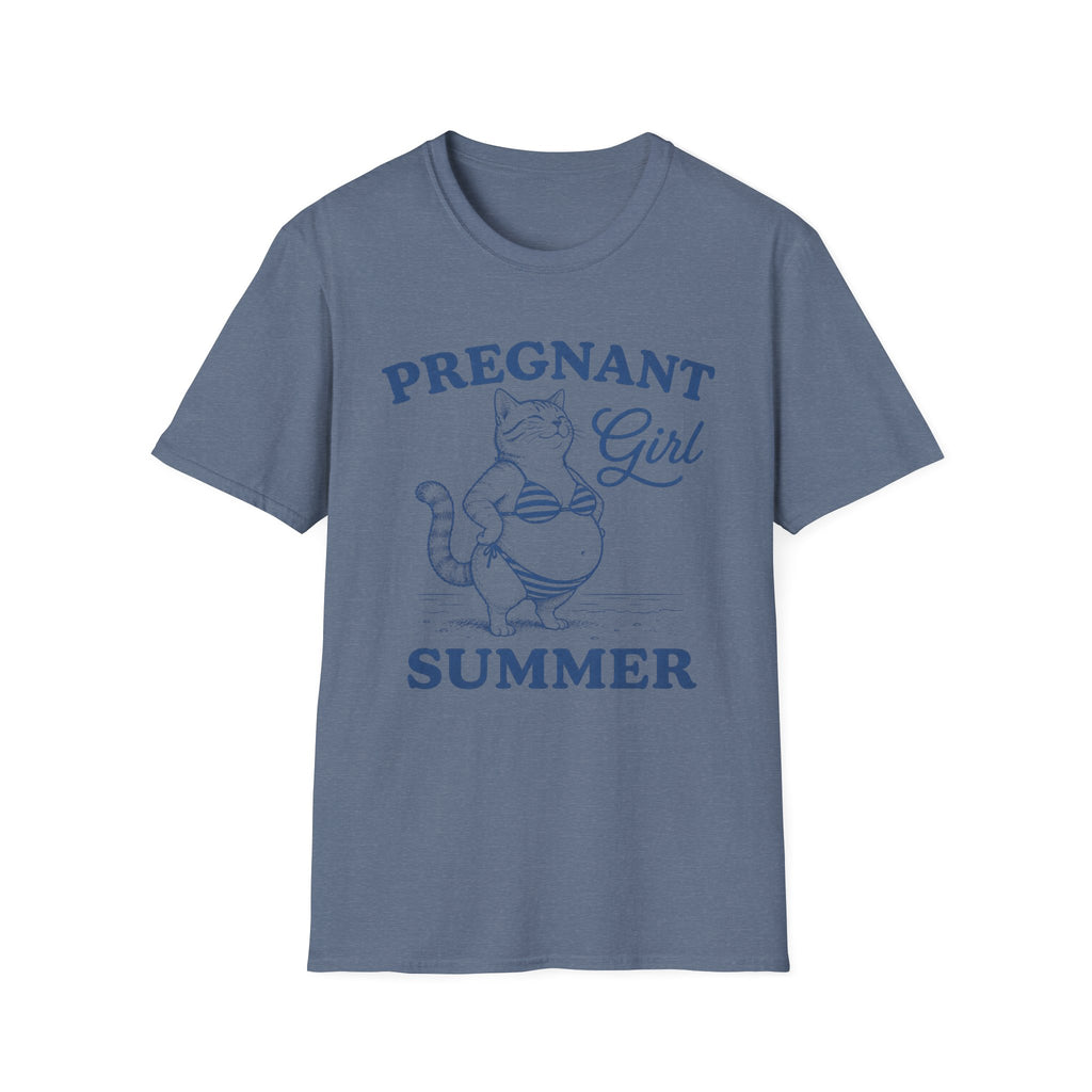 Pregnant Girl Summer T-Shirt