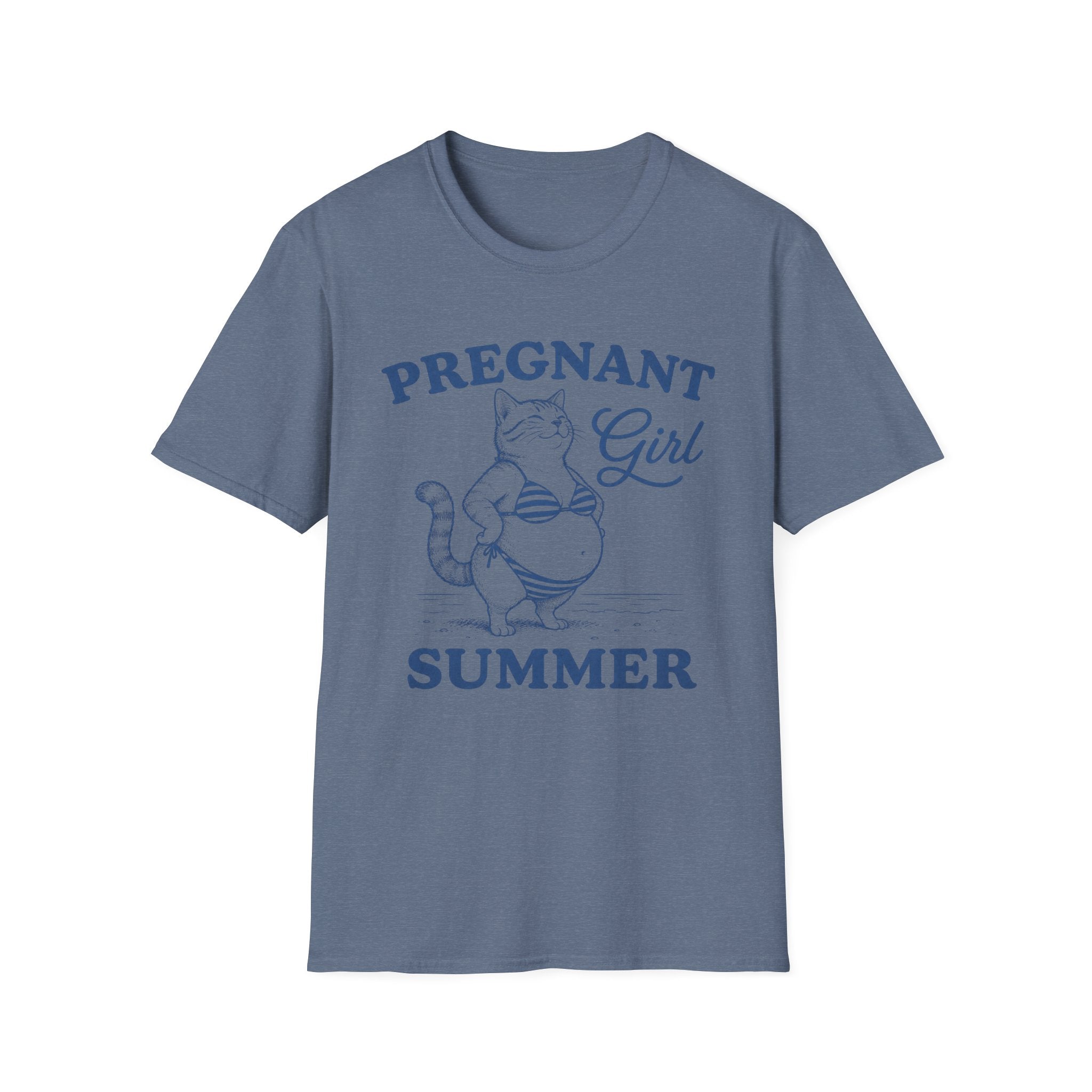 Pregnant Girl Summer T-Shirt