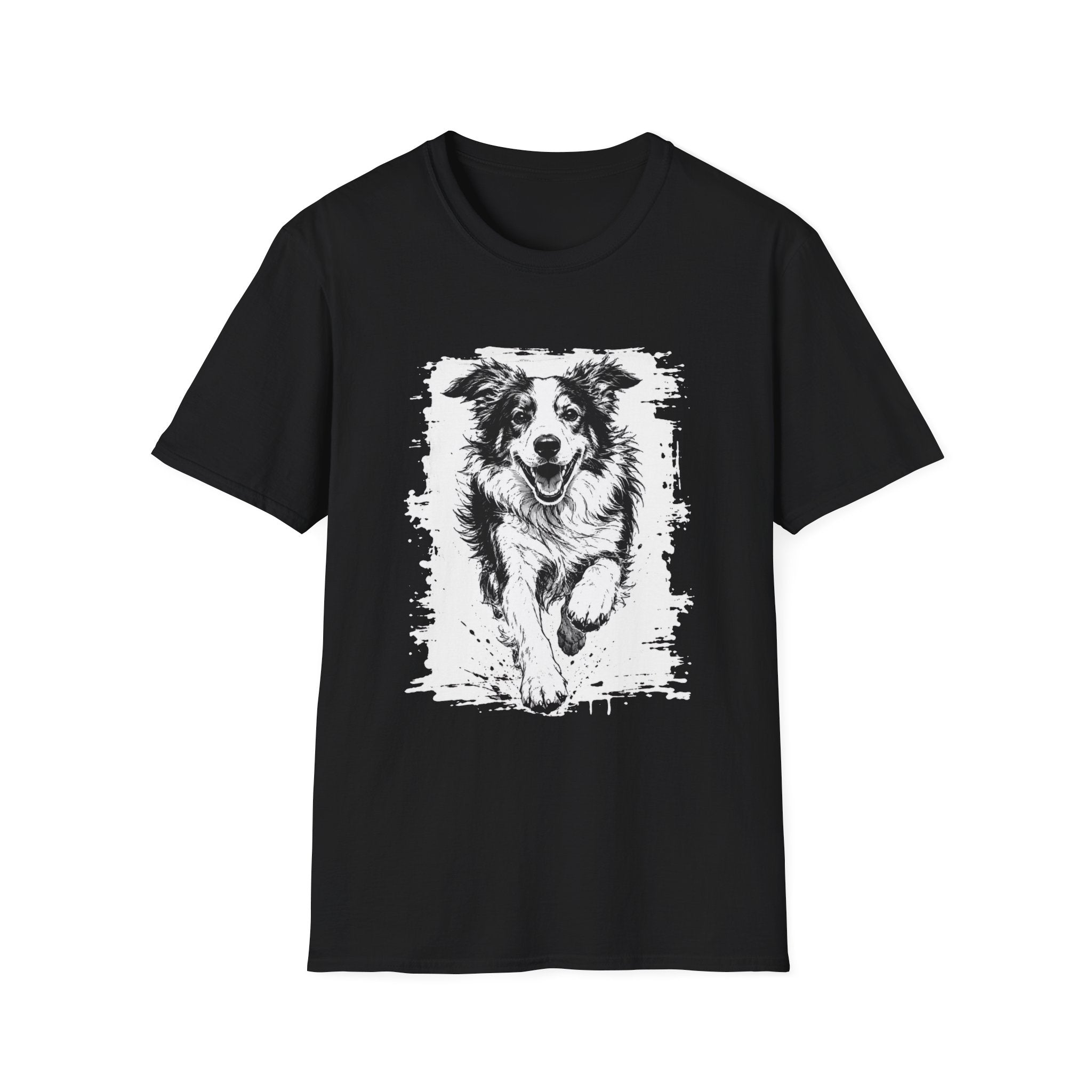 Happy Border Collie Chaos T-Shirt