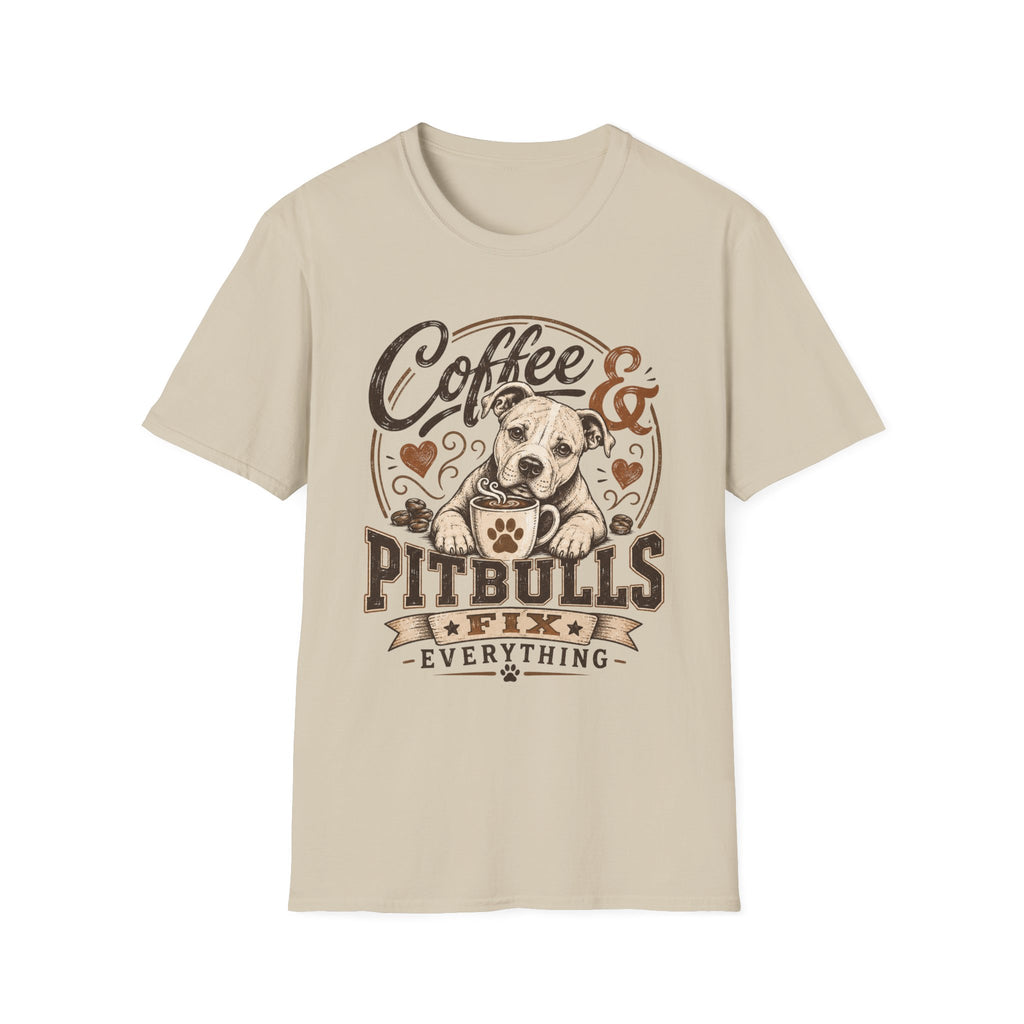 Coffee & Pitbulls T-Shirt