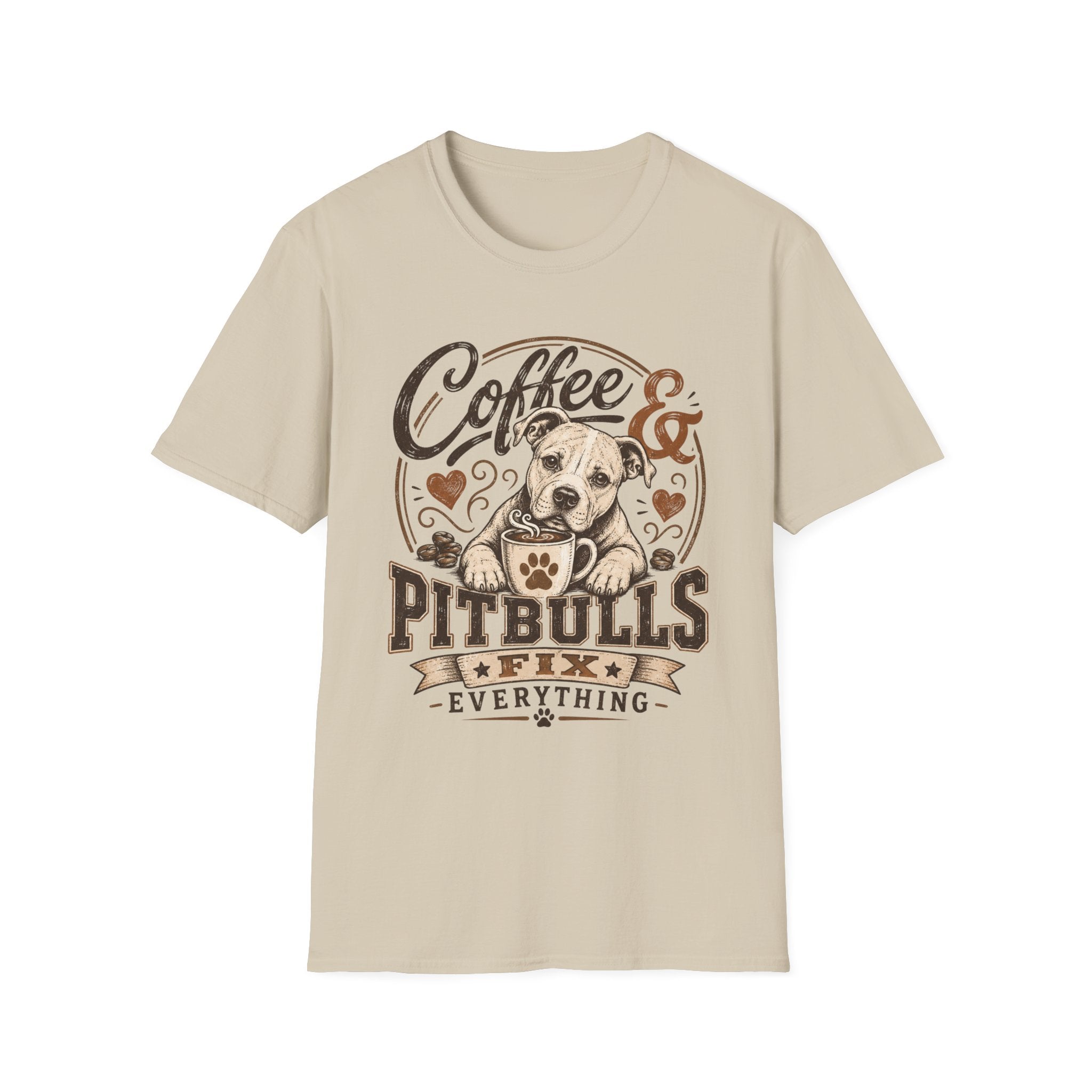 Coffee & Pitbulls T-Shirt