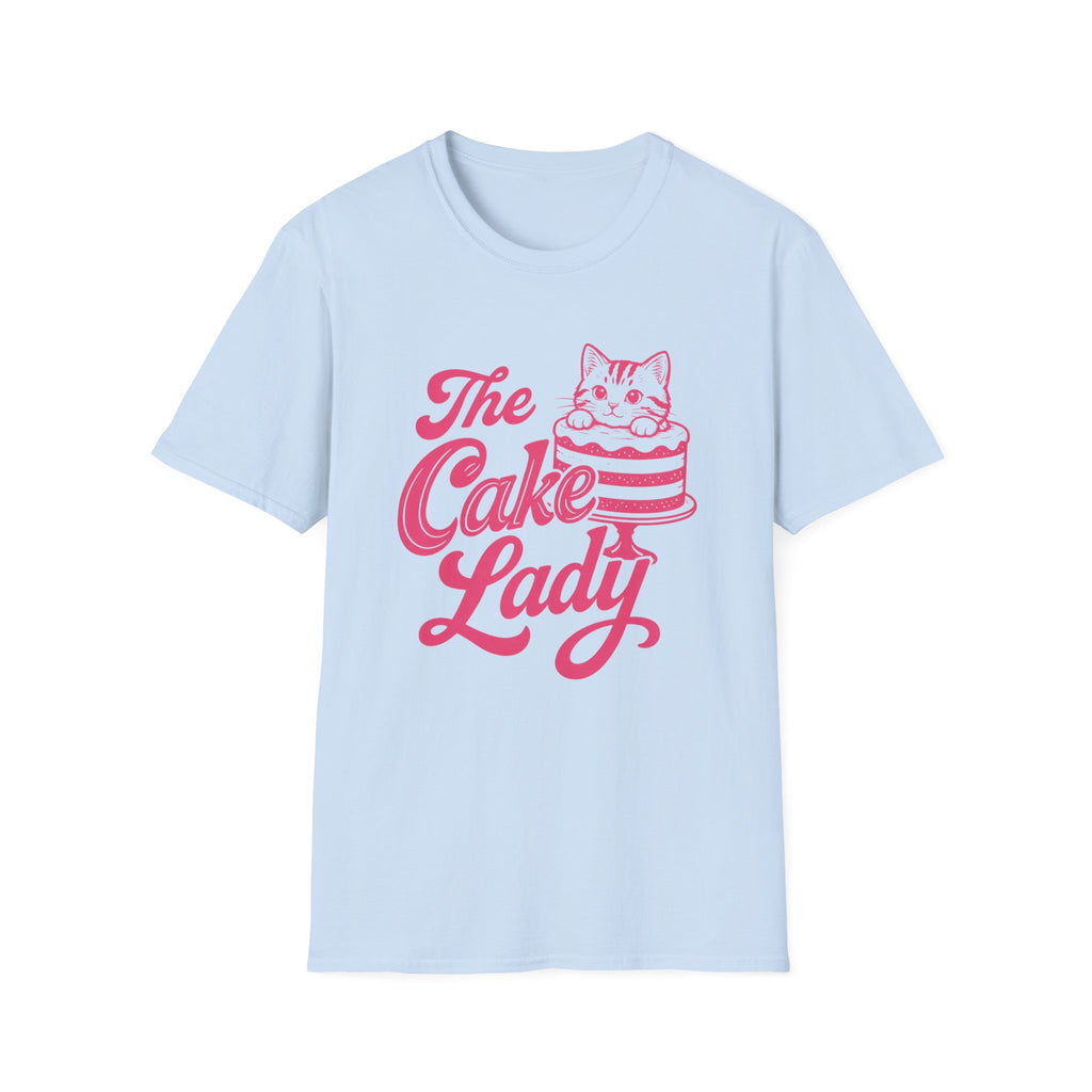 Cake Lady Cat T-Shirt