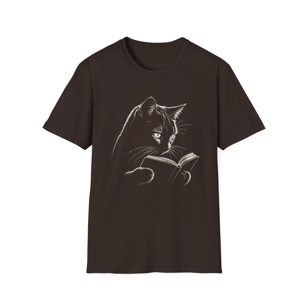 Bookish Cat Energy T-Shirt