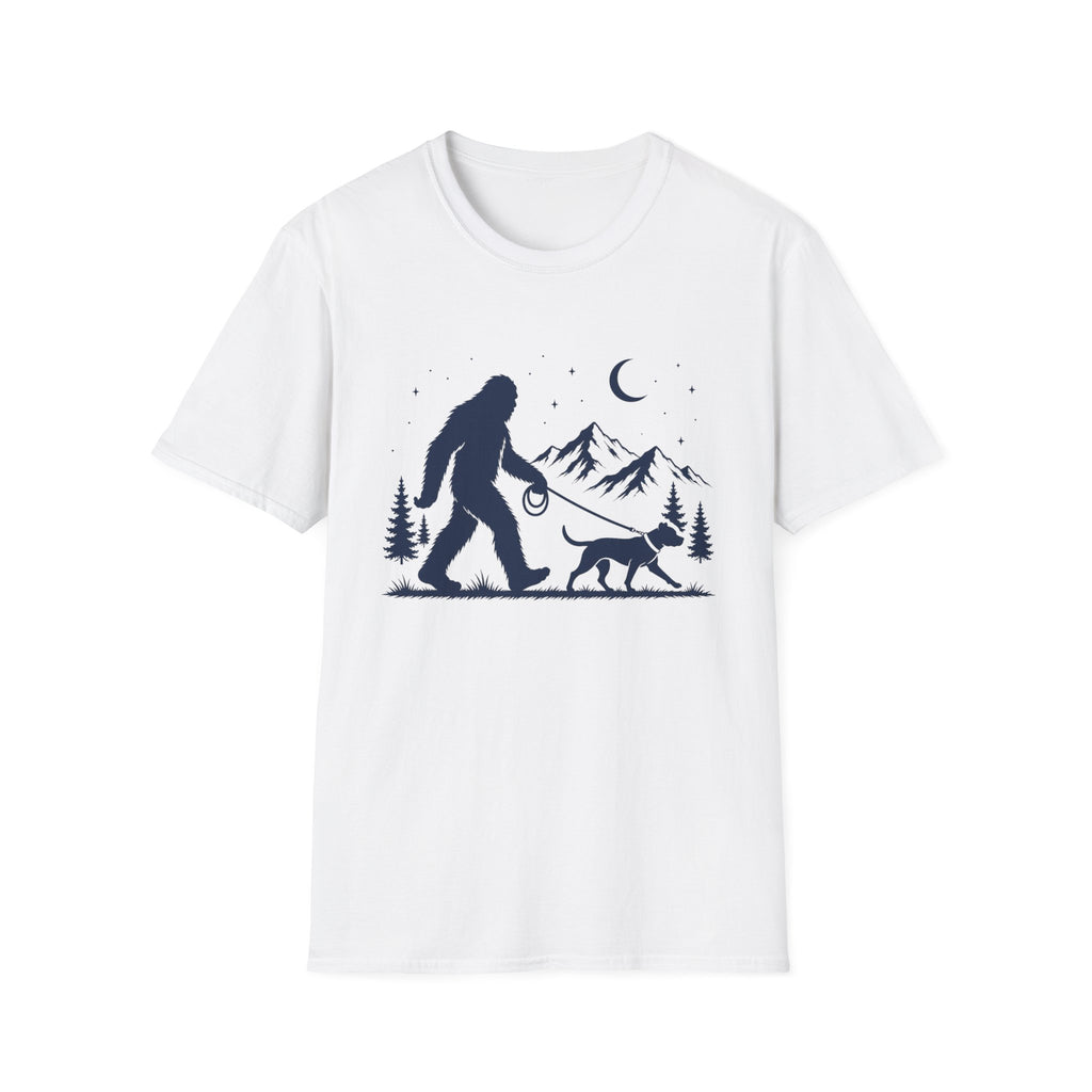 Bigfoot Has A Dog Too T-Shirt