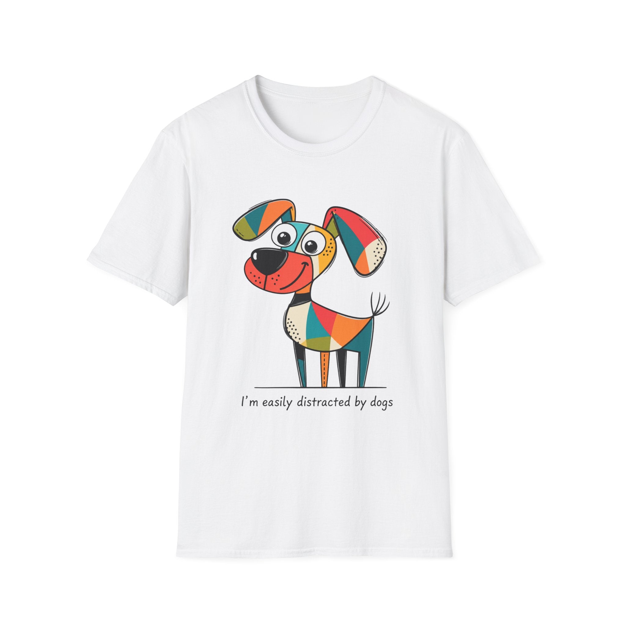 Easily Distracted by Dogs T-Shirt