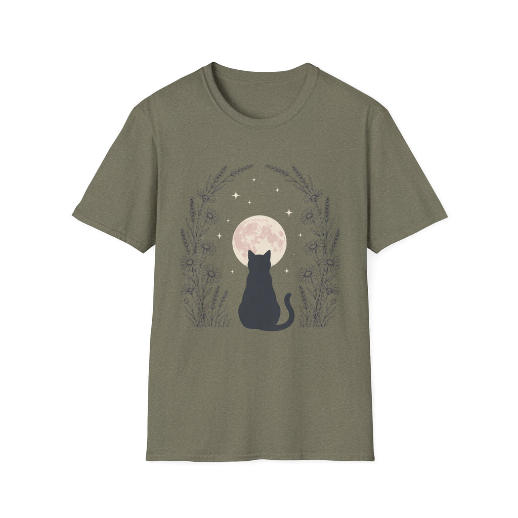 Midnight Moon Cat T-Shirt