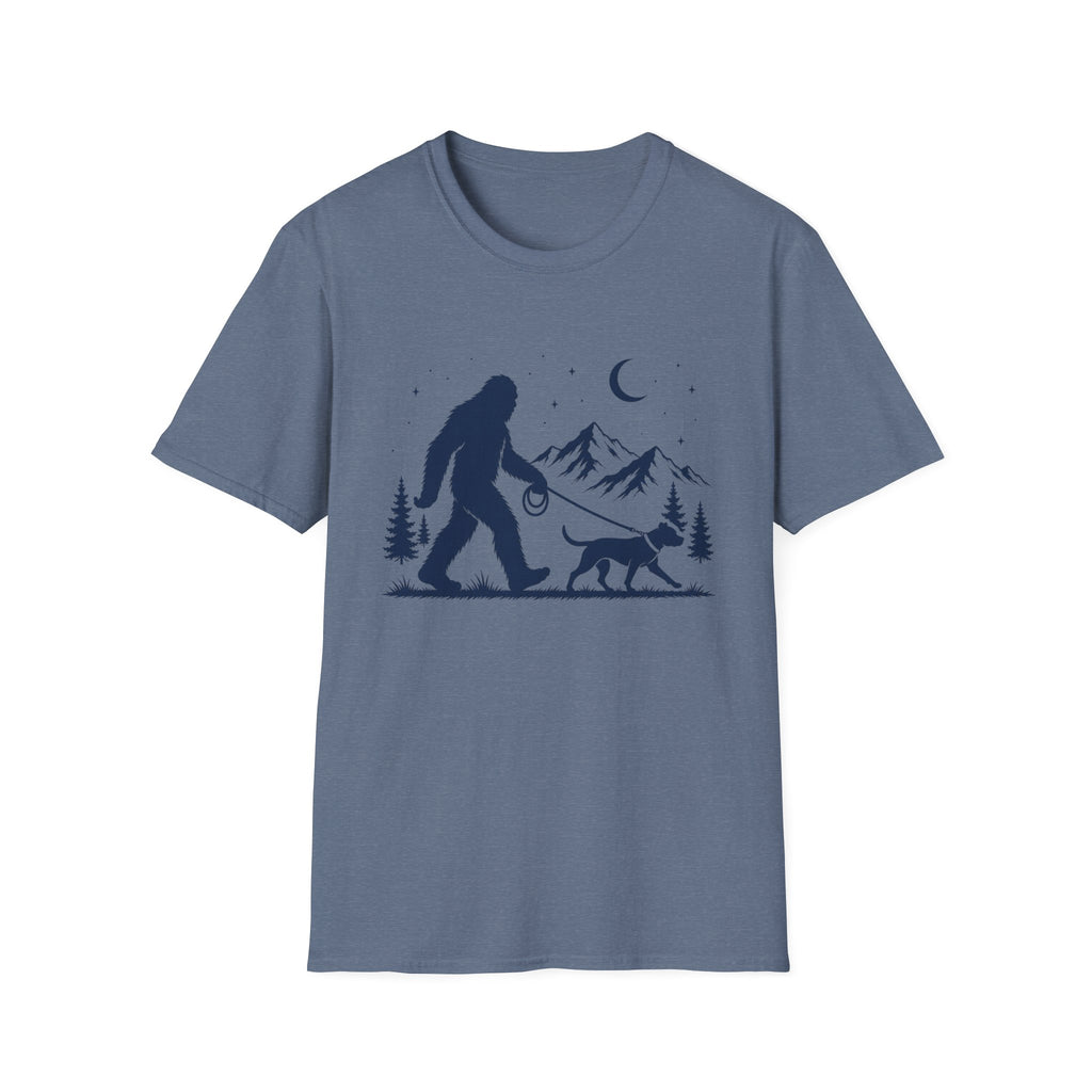 Bigfoot Has A Dog Too T-Shirt