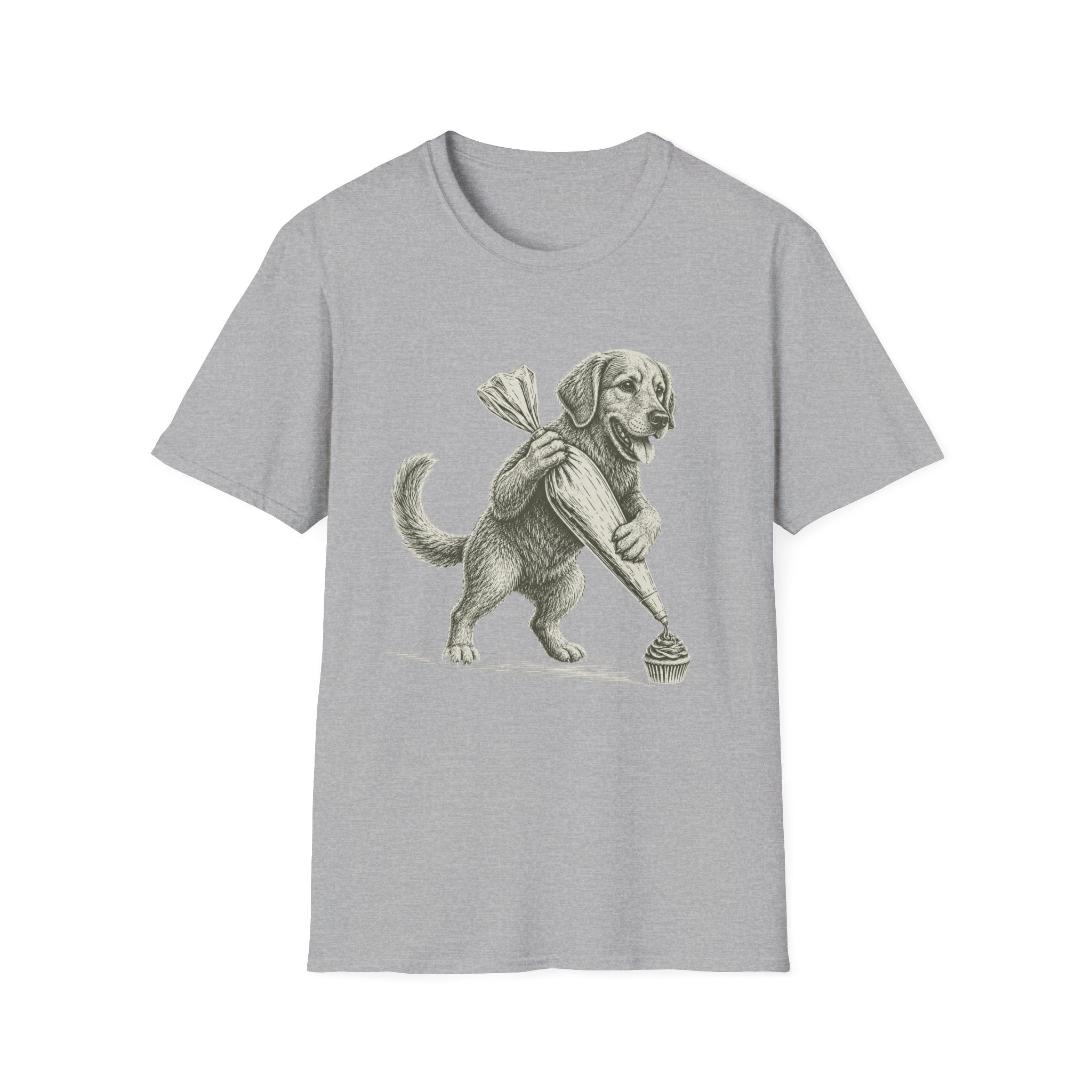 Golden Retriever Pastry Chef T-Shirt