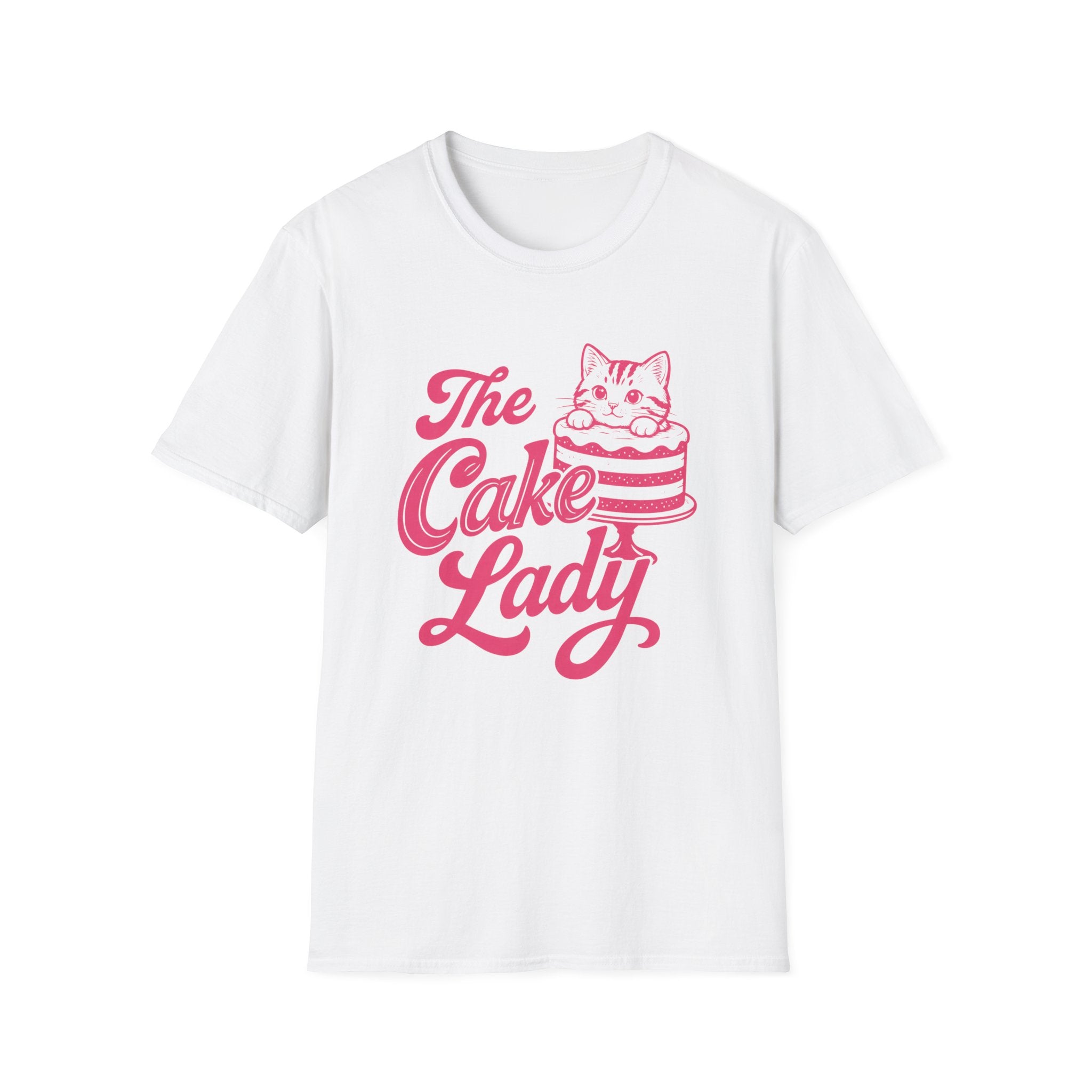 Cake Lady Cat T-Shirt