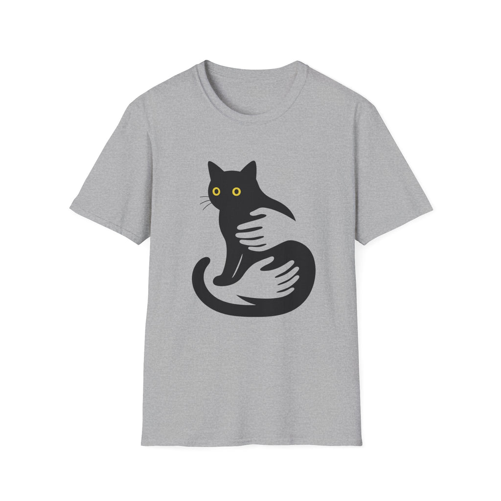 Midnight Cat Hug T-Shirt