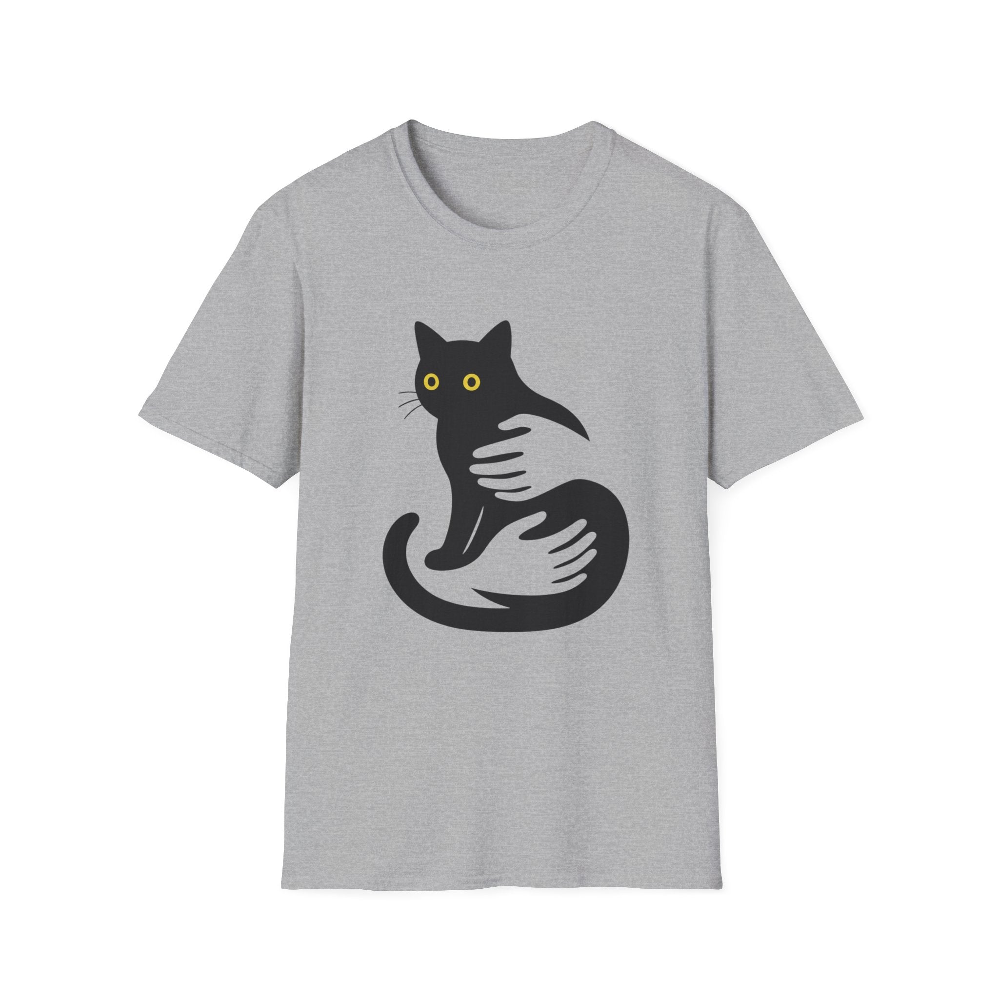 Midnight Cat Hug T-Shirt
