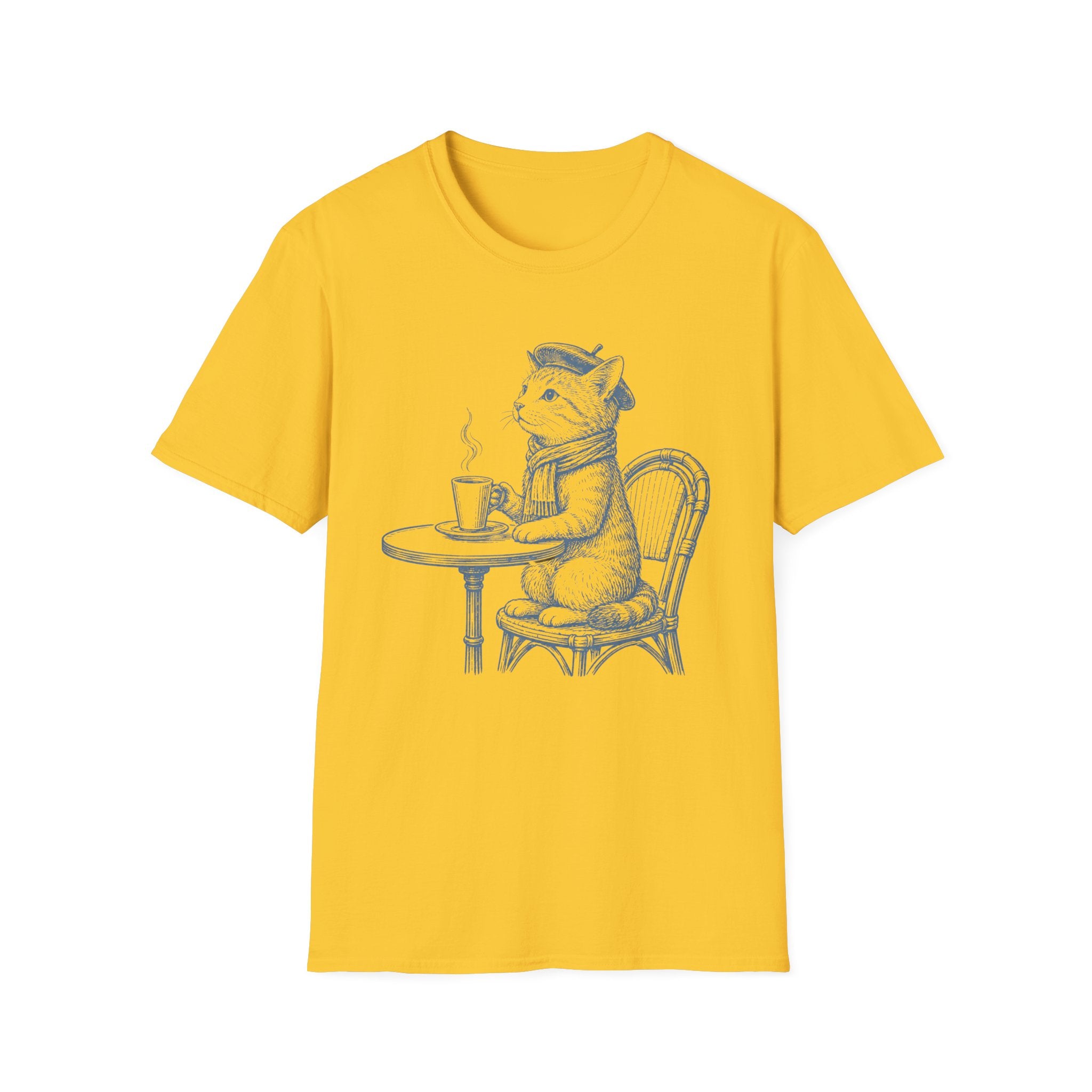 Paris Café Cat T-Shirt