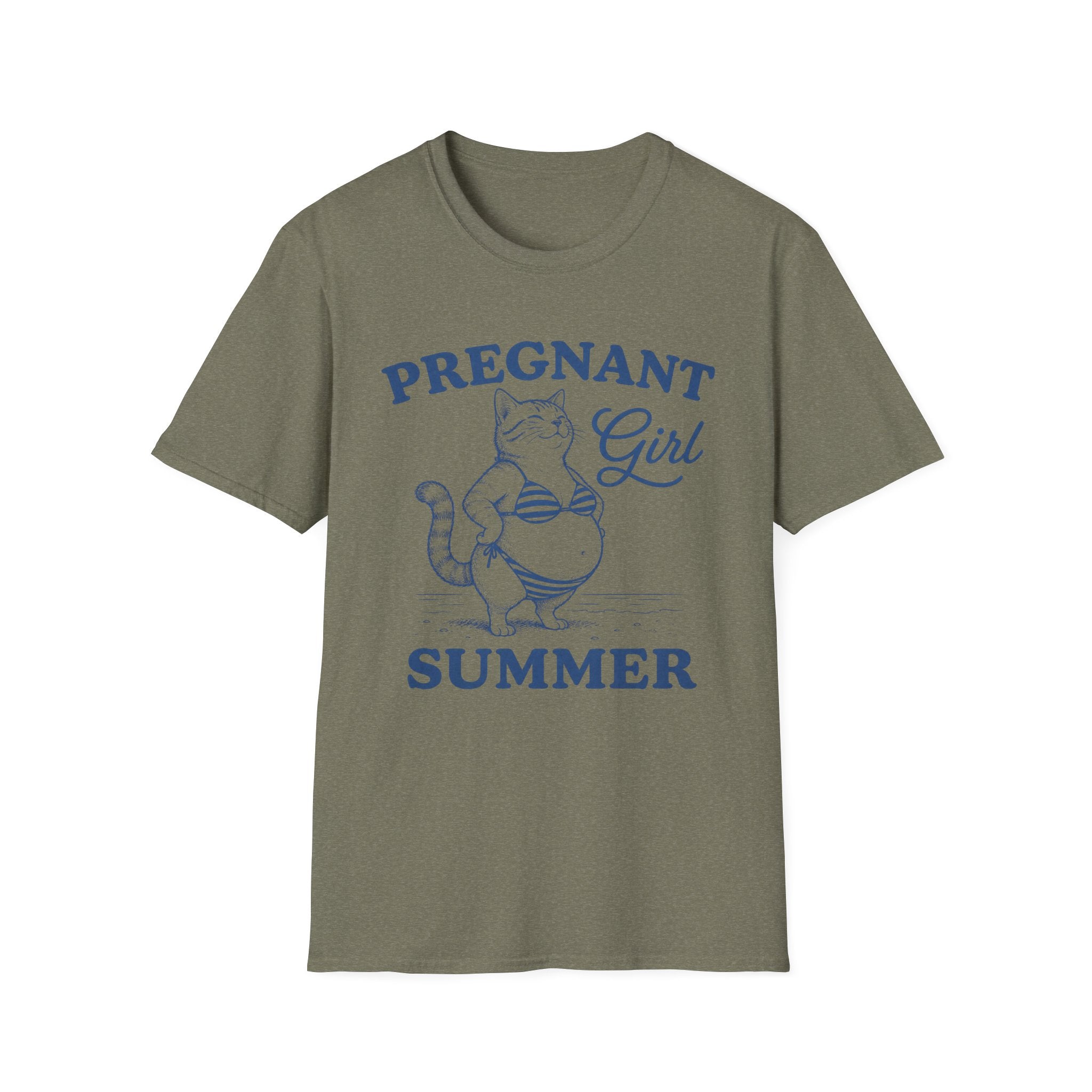 Pregnant Girl Summer T-Shirt