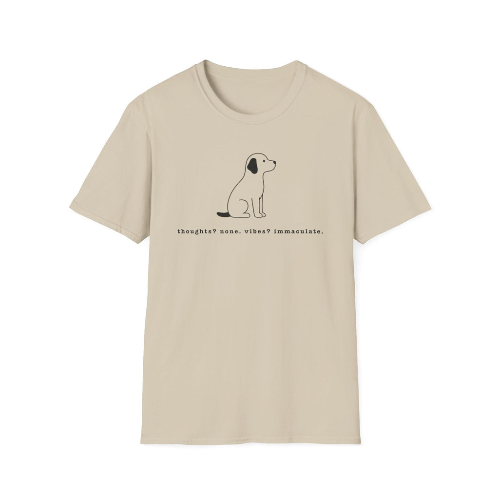 Simple Sitting Dog T-Shirt