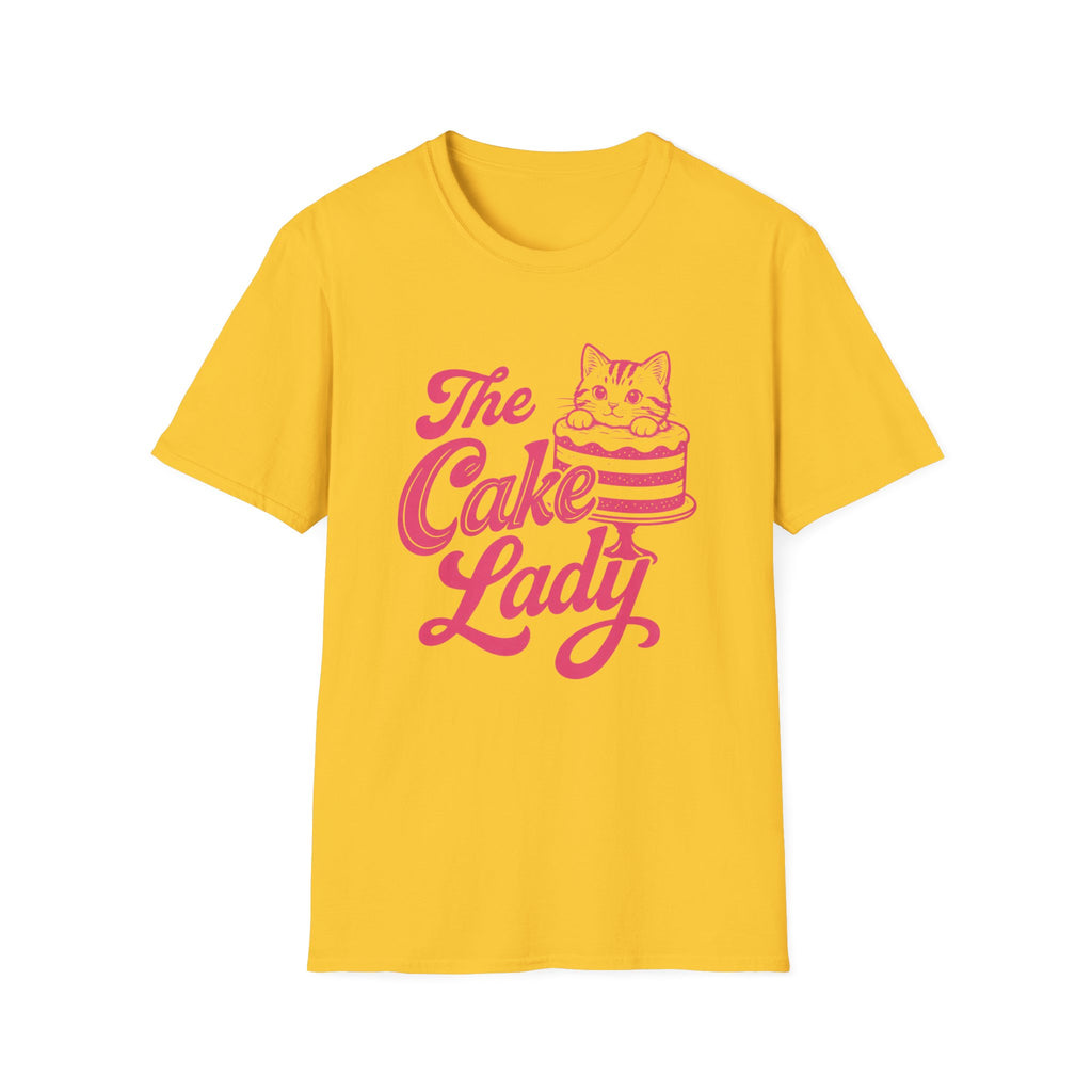 Cake Lady Cat T-Shirt