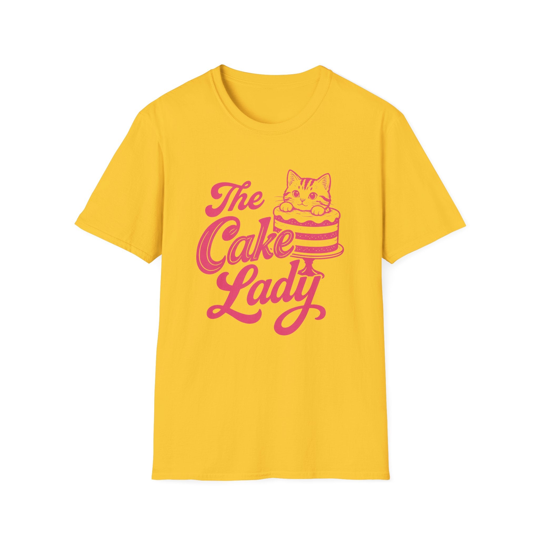 Cake Lady Cat T-Shirt
