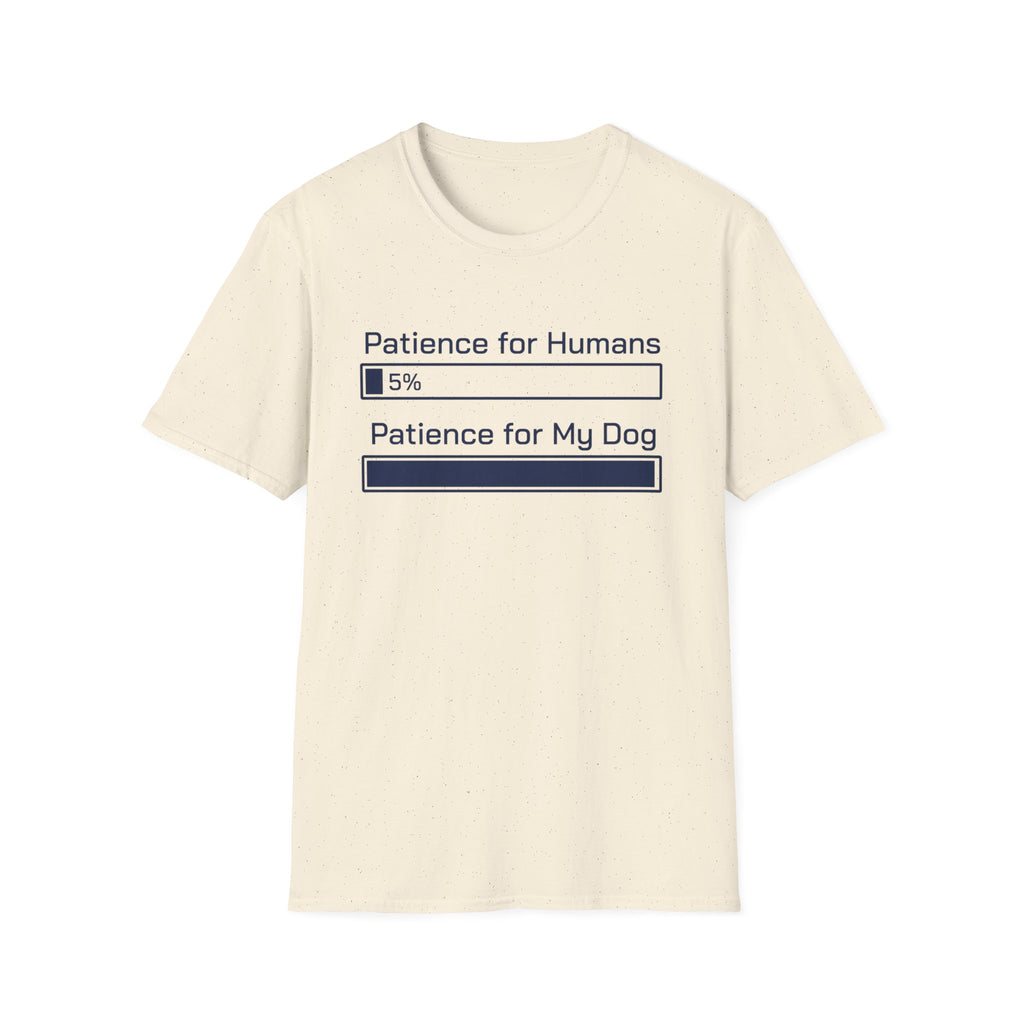 Human Patience: 5% T-Shirt