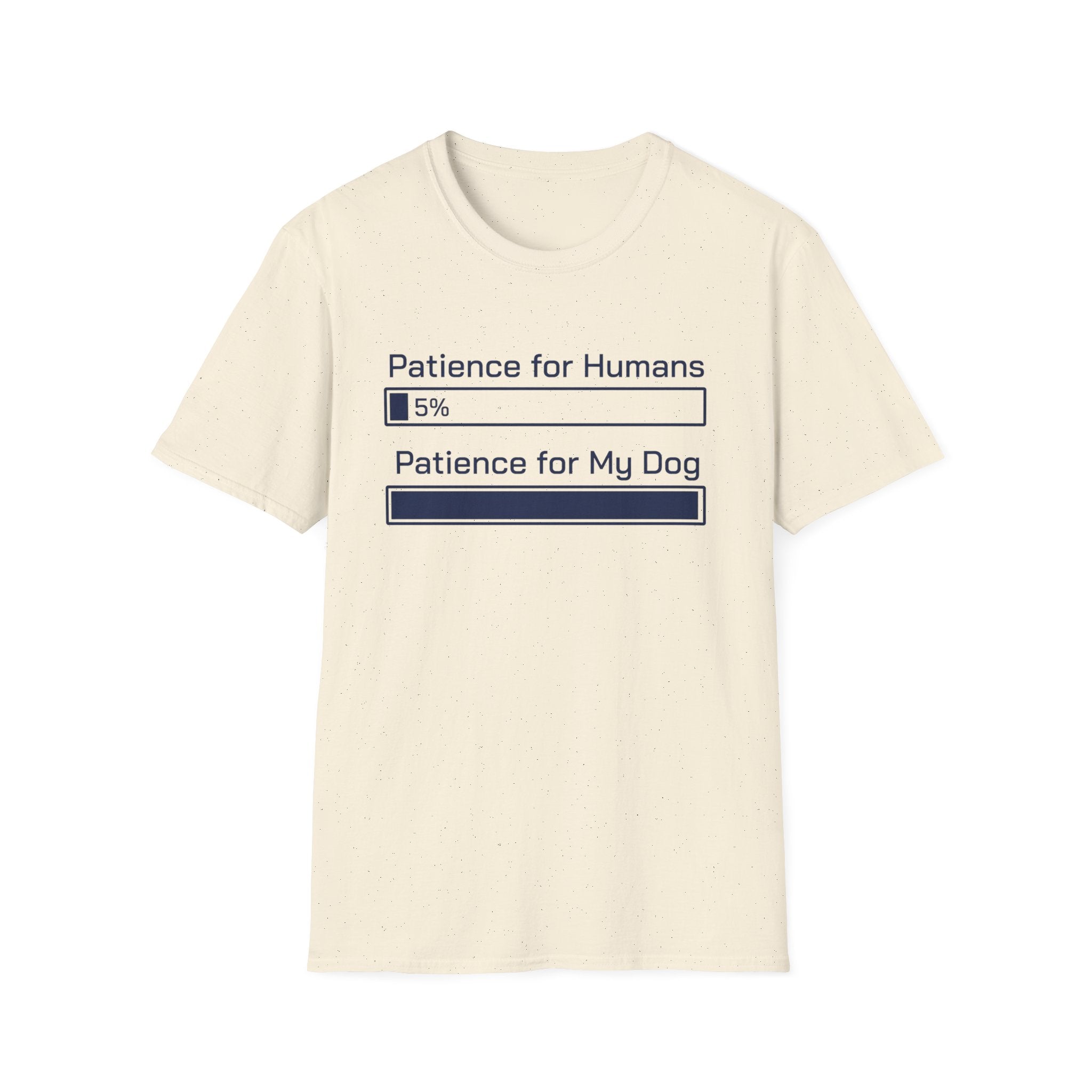 Human Patience: 5% T-Shirt