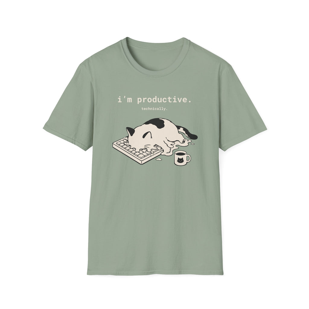 Productive Cat T-Shirt