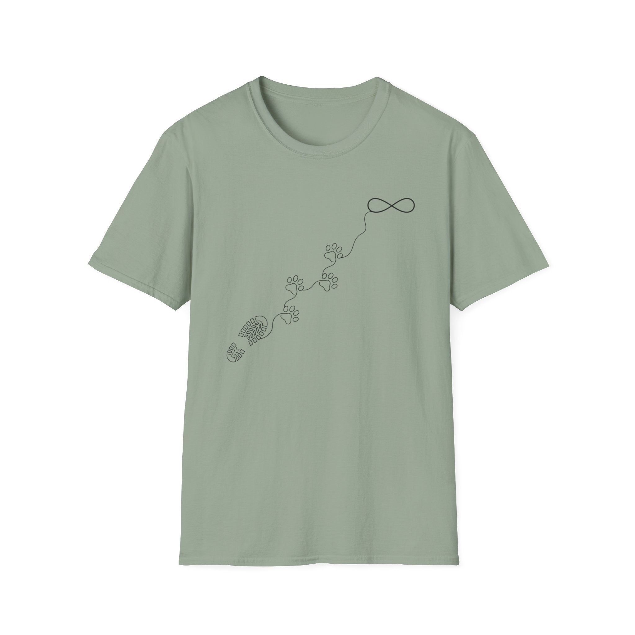 Pawprints Never Leave T-Shirt