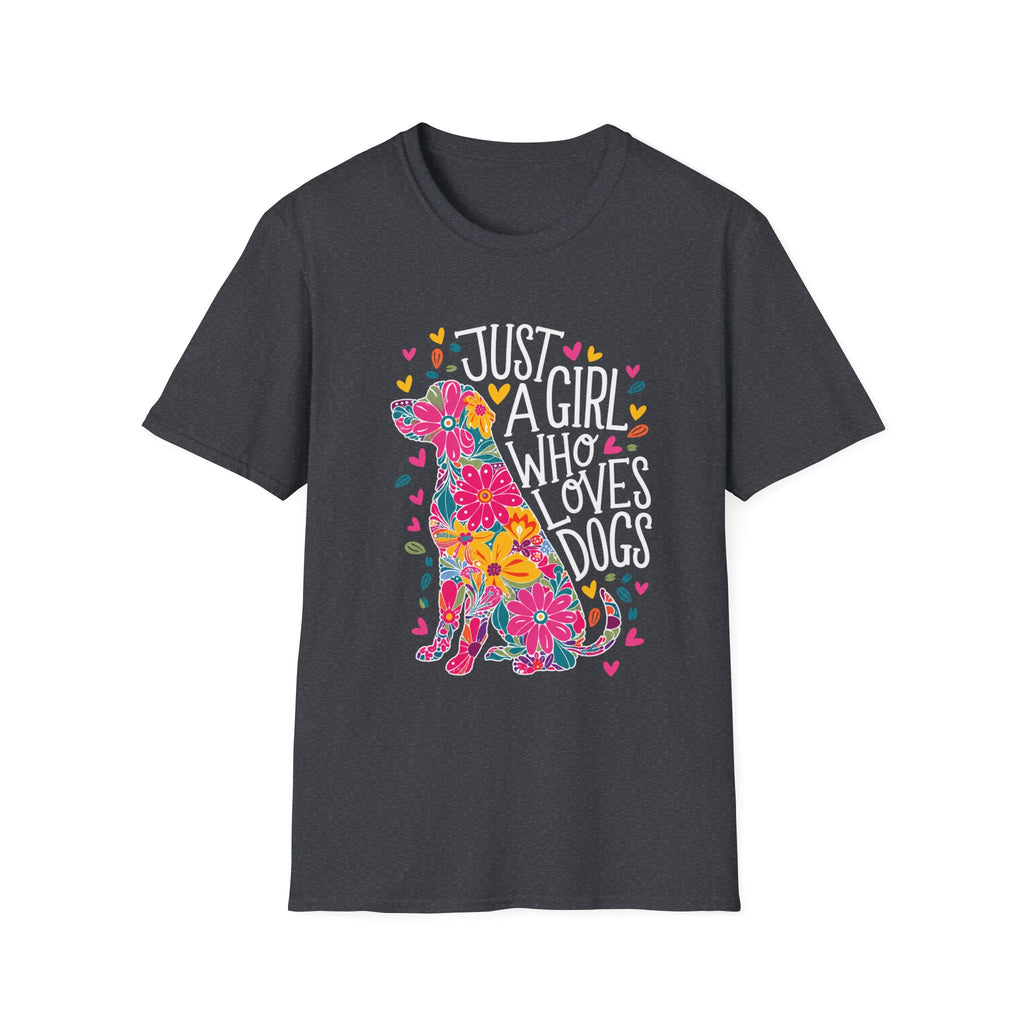 Just A Girl Who Loves Dogs T-Shirt
