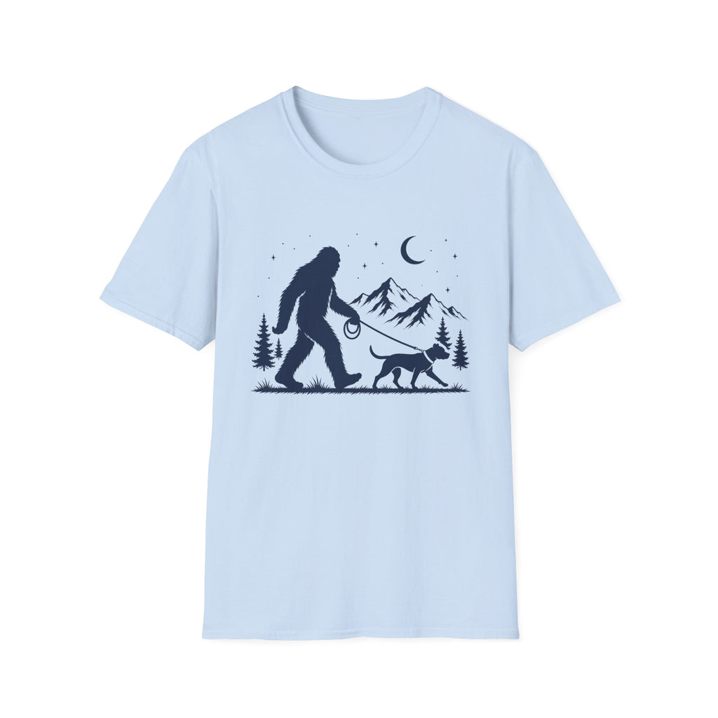 Bigfoot Has A Dog Too T-Shirt