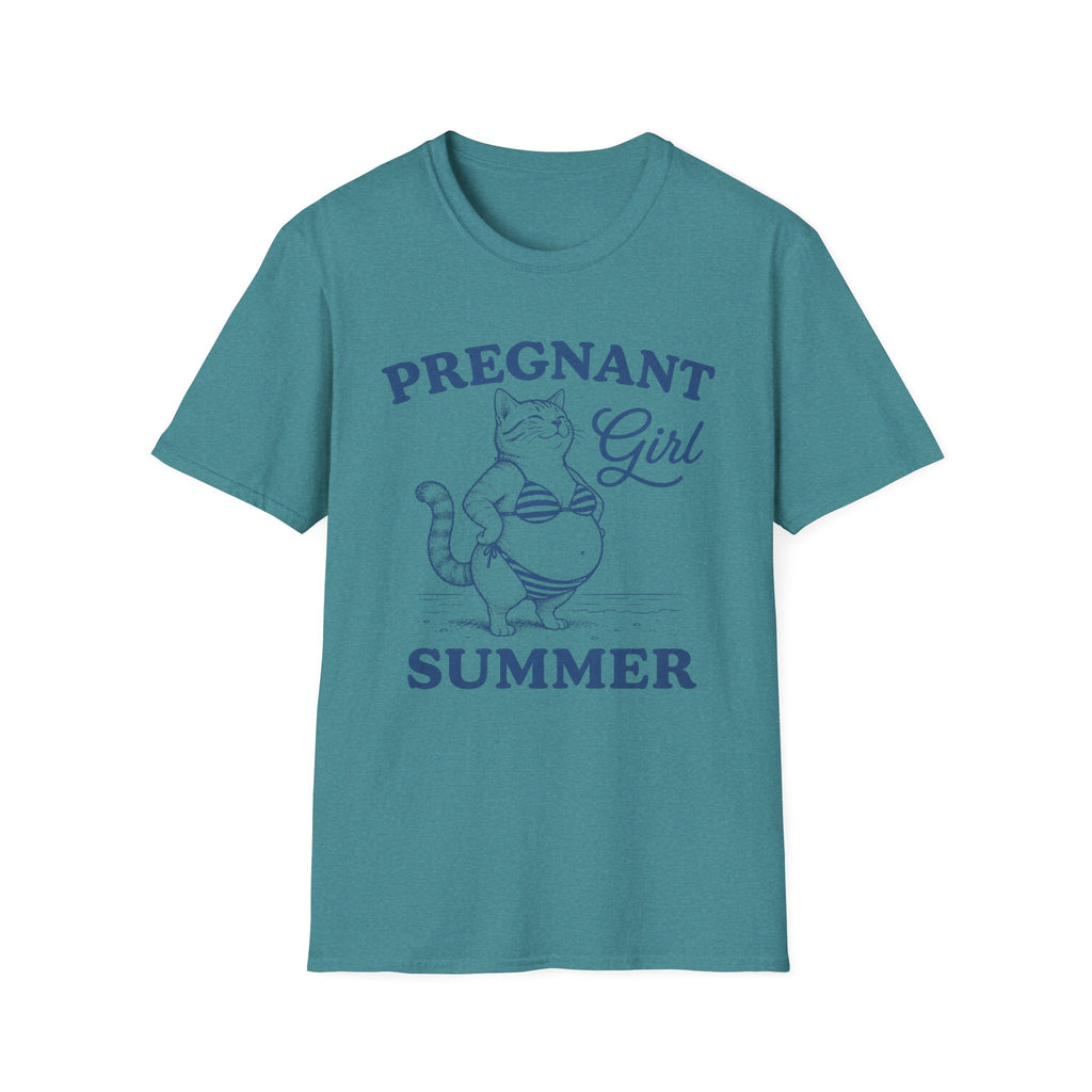 Pregnant Girl Summer T-Shirt