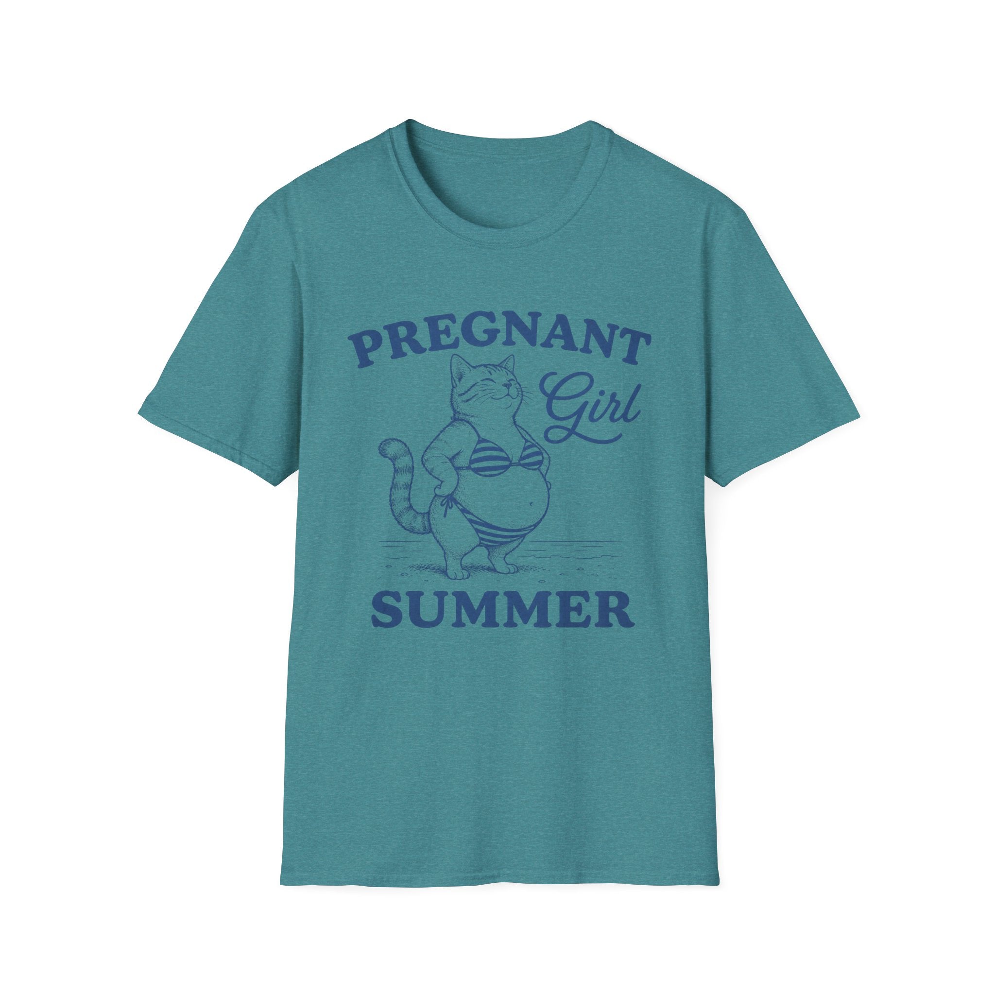 Pregnant Girl Summer T-Shirt