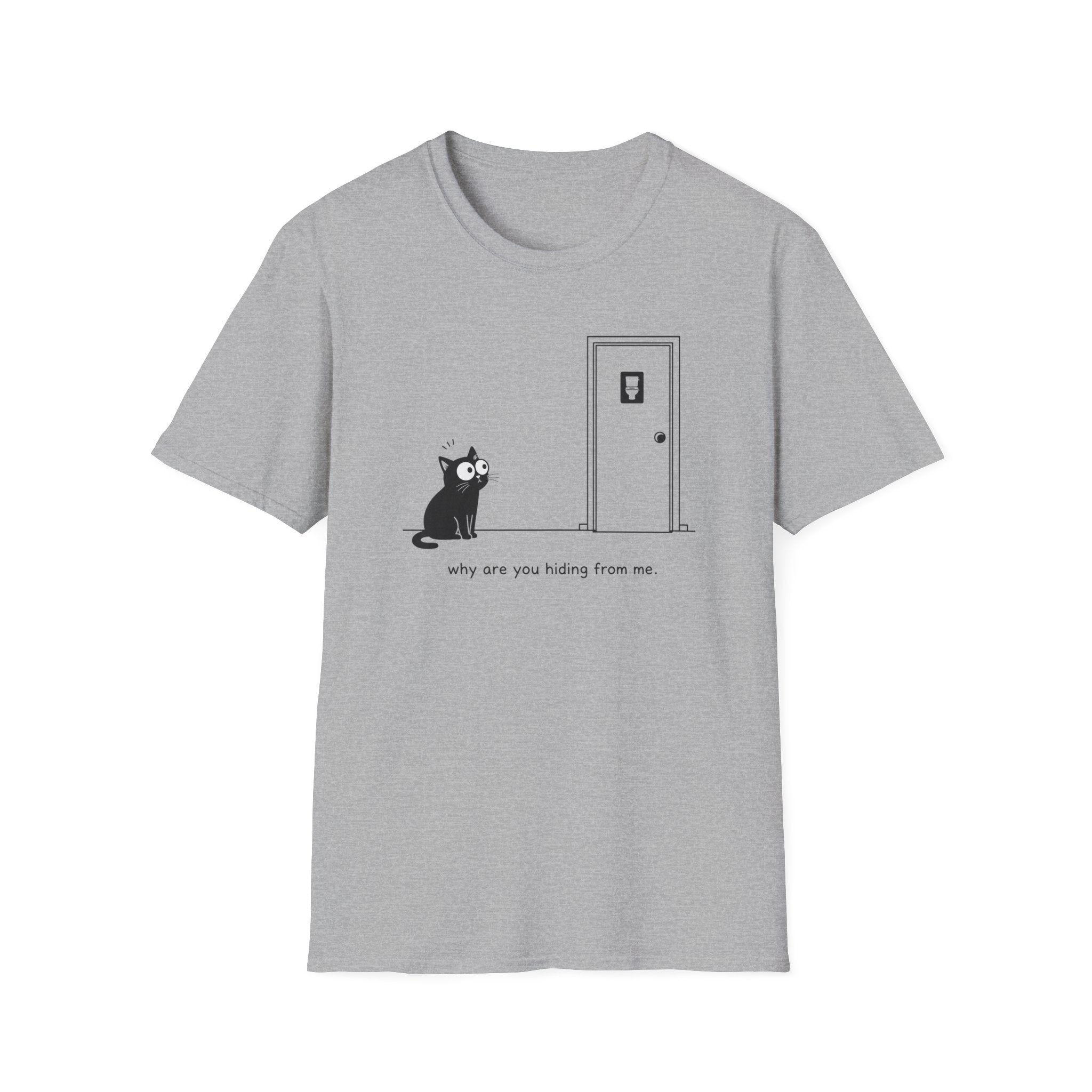 Hiding Cat T-Shirt
