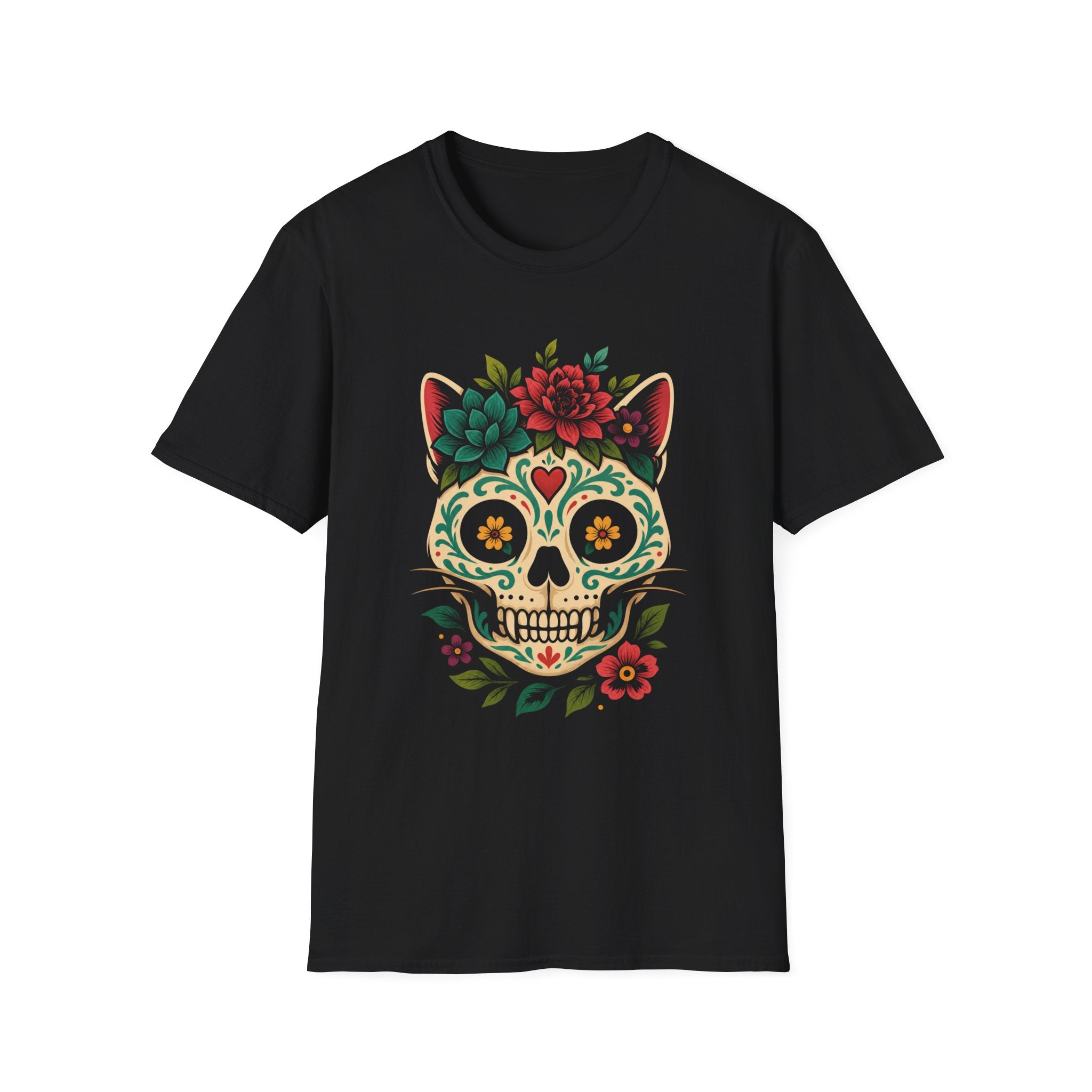 Sugar Skull Kitty T-Shirt