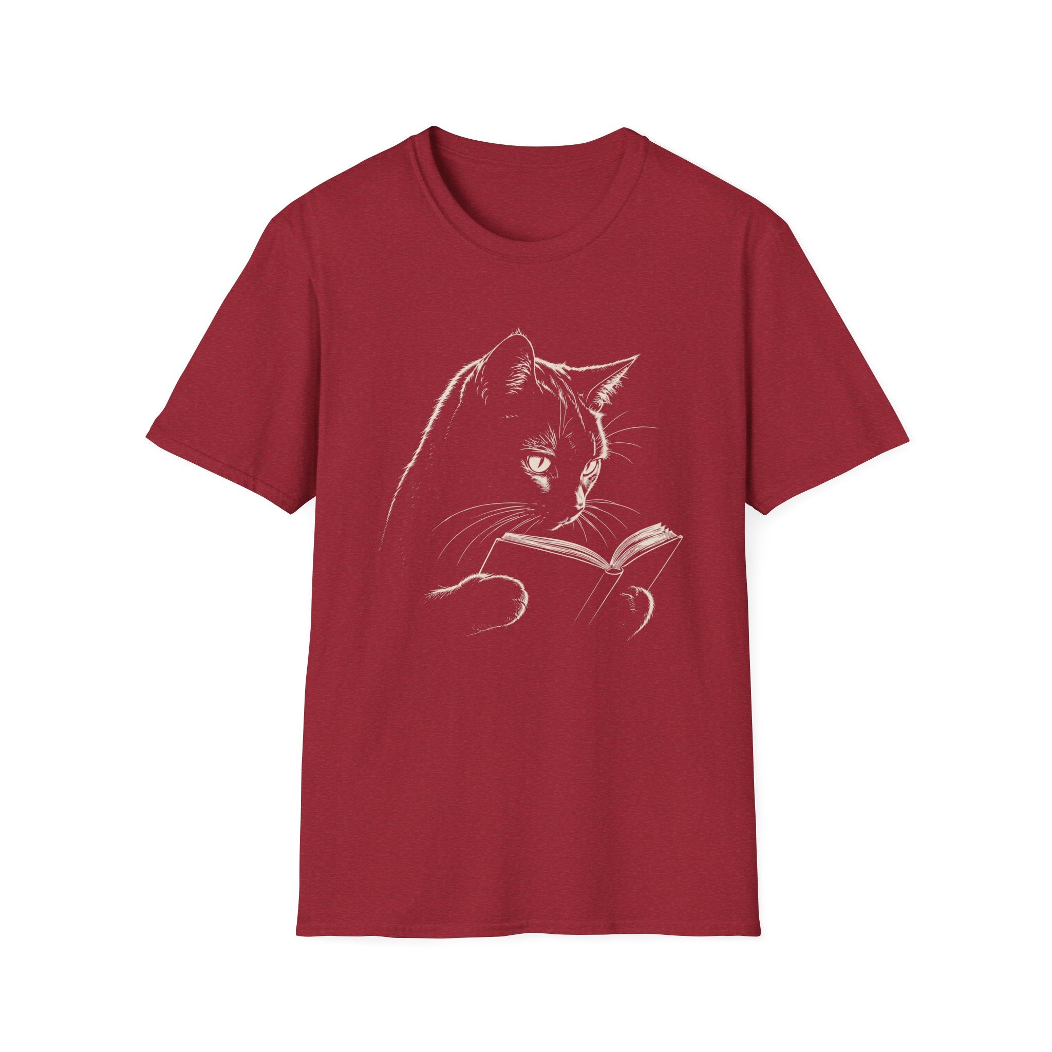 Bookish Cat Energy T-Shirt