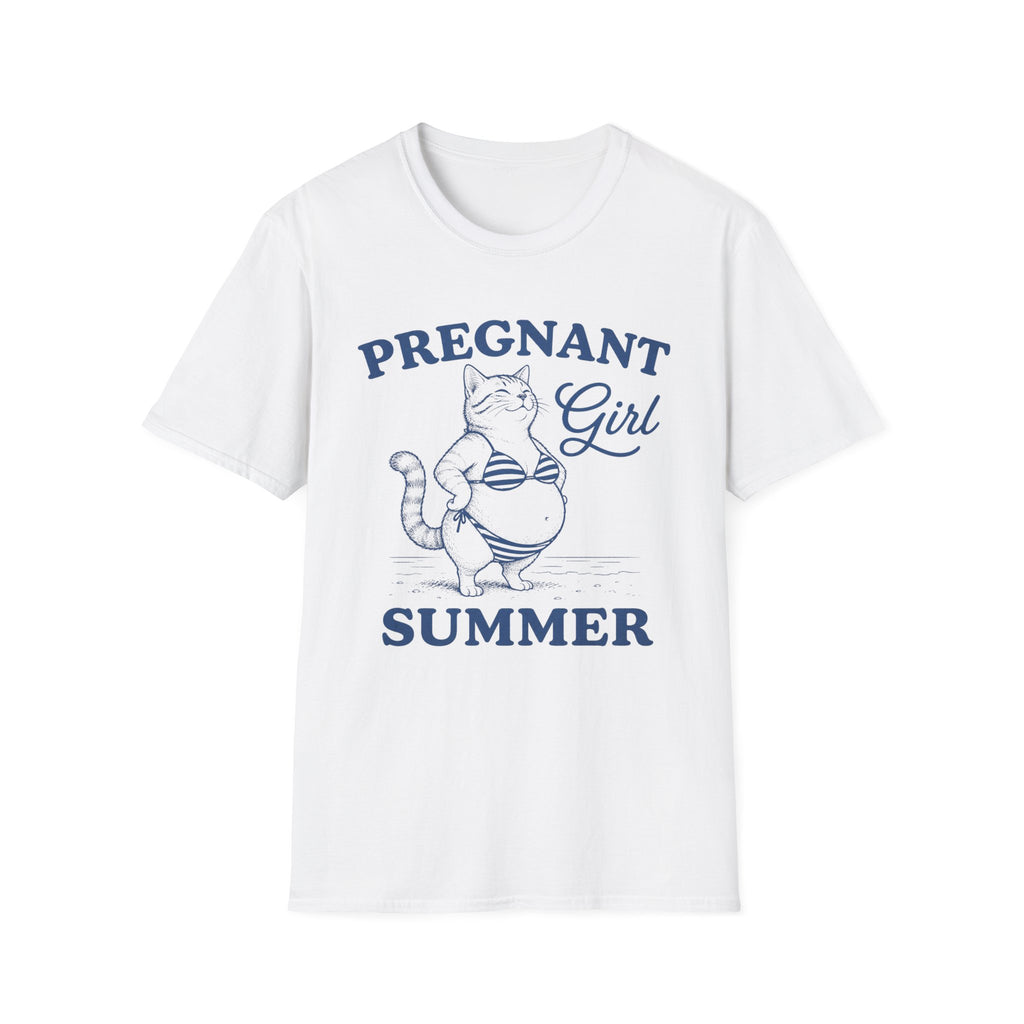 Pregnant Girl Summer T-Shirt