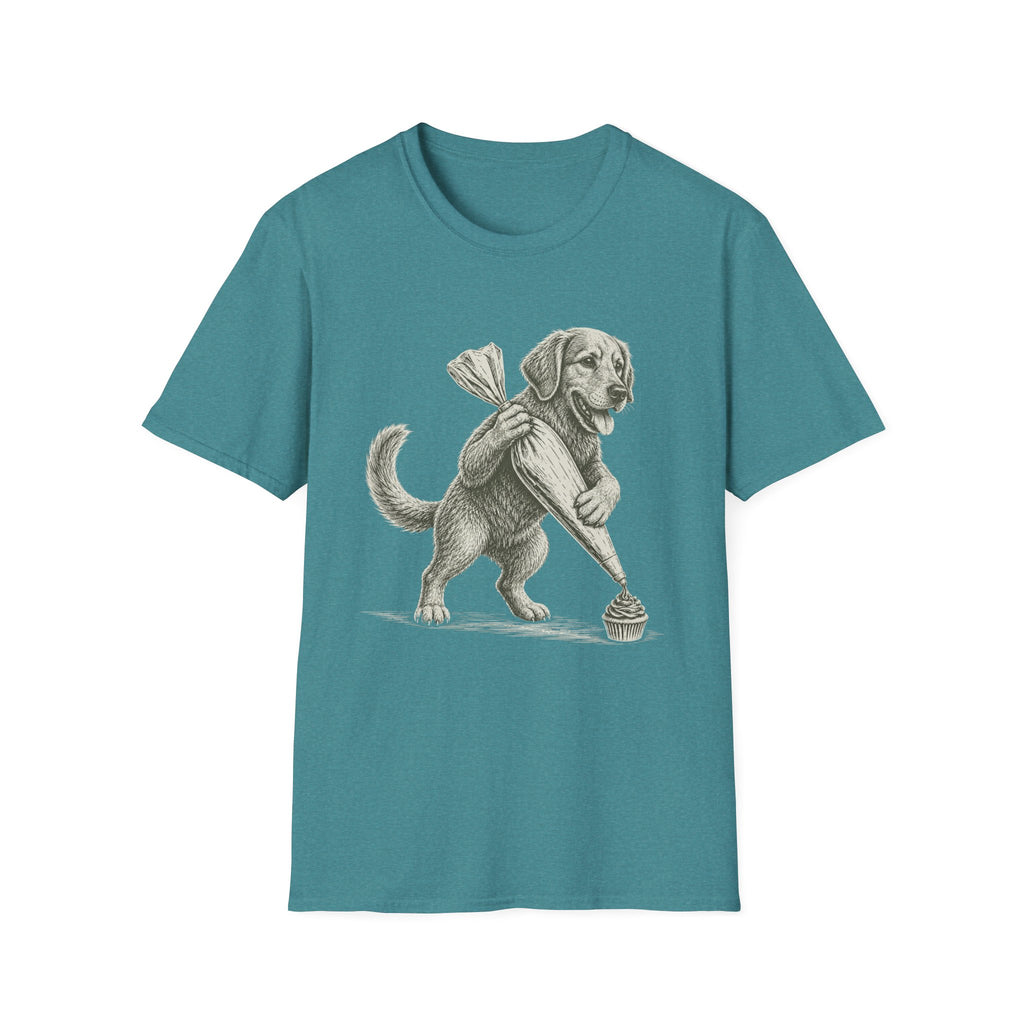 Golden Retriever Pastry Chef T-Shirt